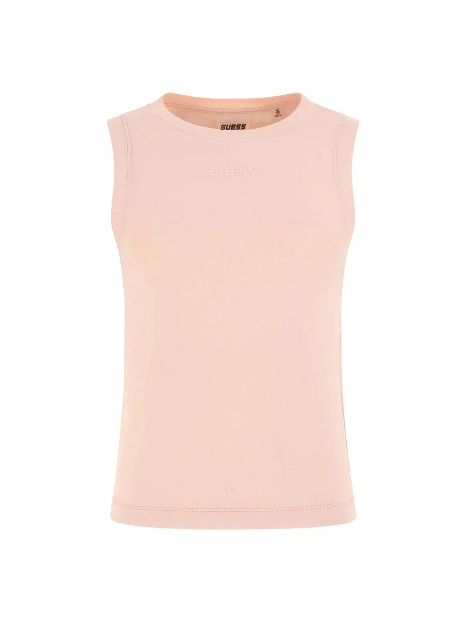 CANOTTA DONNA - GUESS ATHLEISURE - V5RP14 KCOI1 - ROSA, L