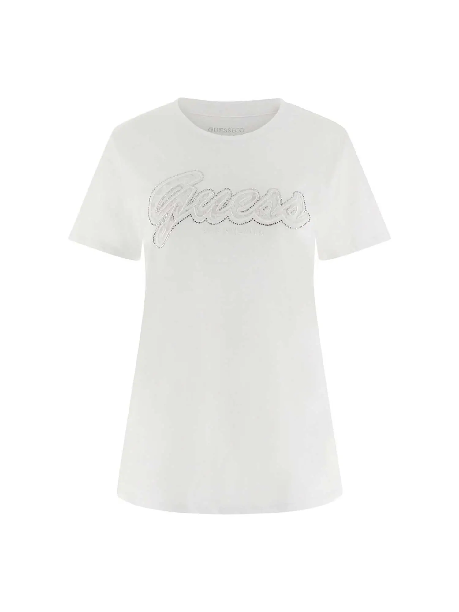 T-SHIRT DONNA - GUESS APPAREL - W5RI08 K9RM1 - BIANCO, XS