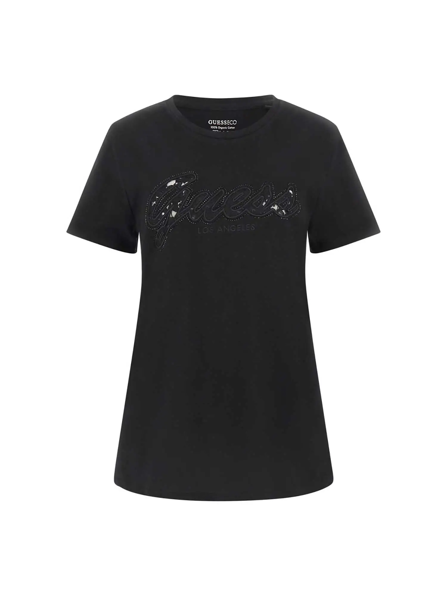 T-SHIRT DONNA - GUESS APPAREL - W5RI08 K9RM1 - NERO, S