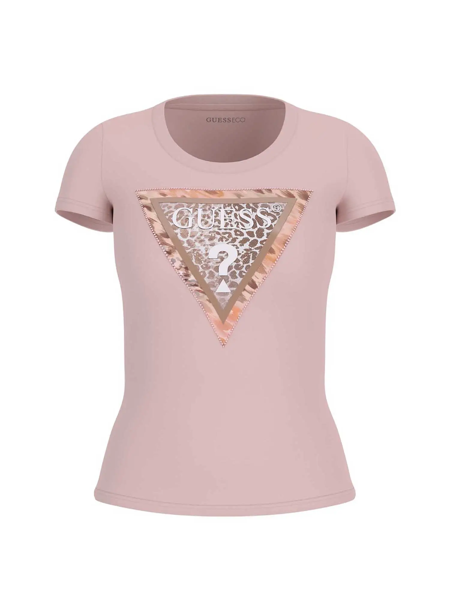 T-SHIRT DONNA - GUESS APPAREL - W5RI22 J1314 - ROSA, S