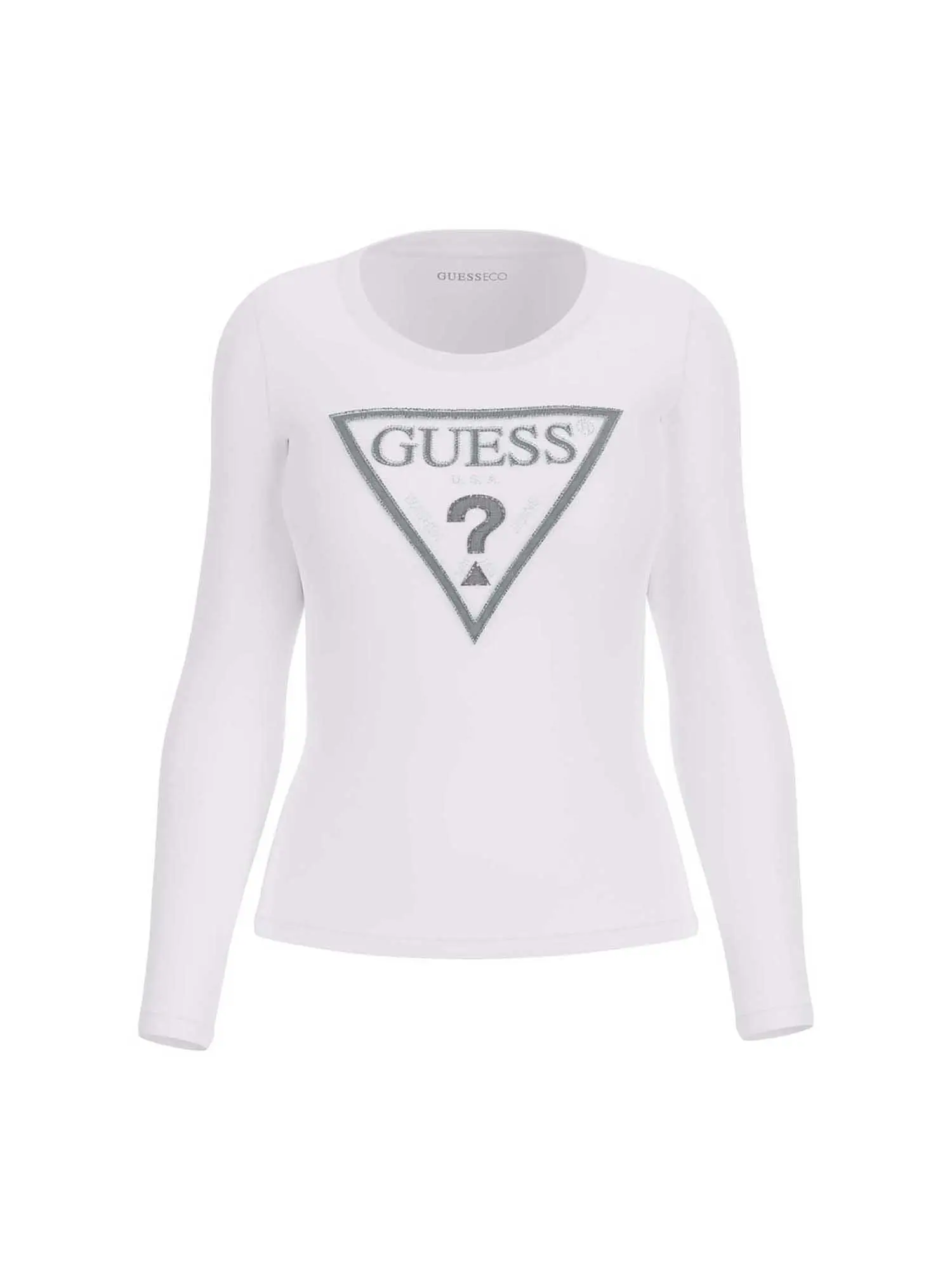 T-SHIRT DONNA - GUESS APPAREL - W5RI65 J1314 - BIANCO, L