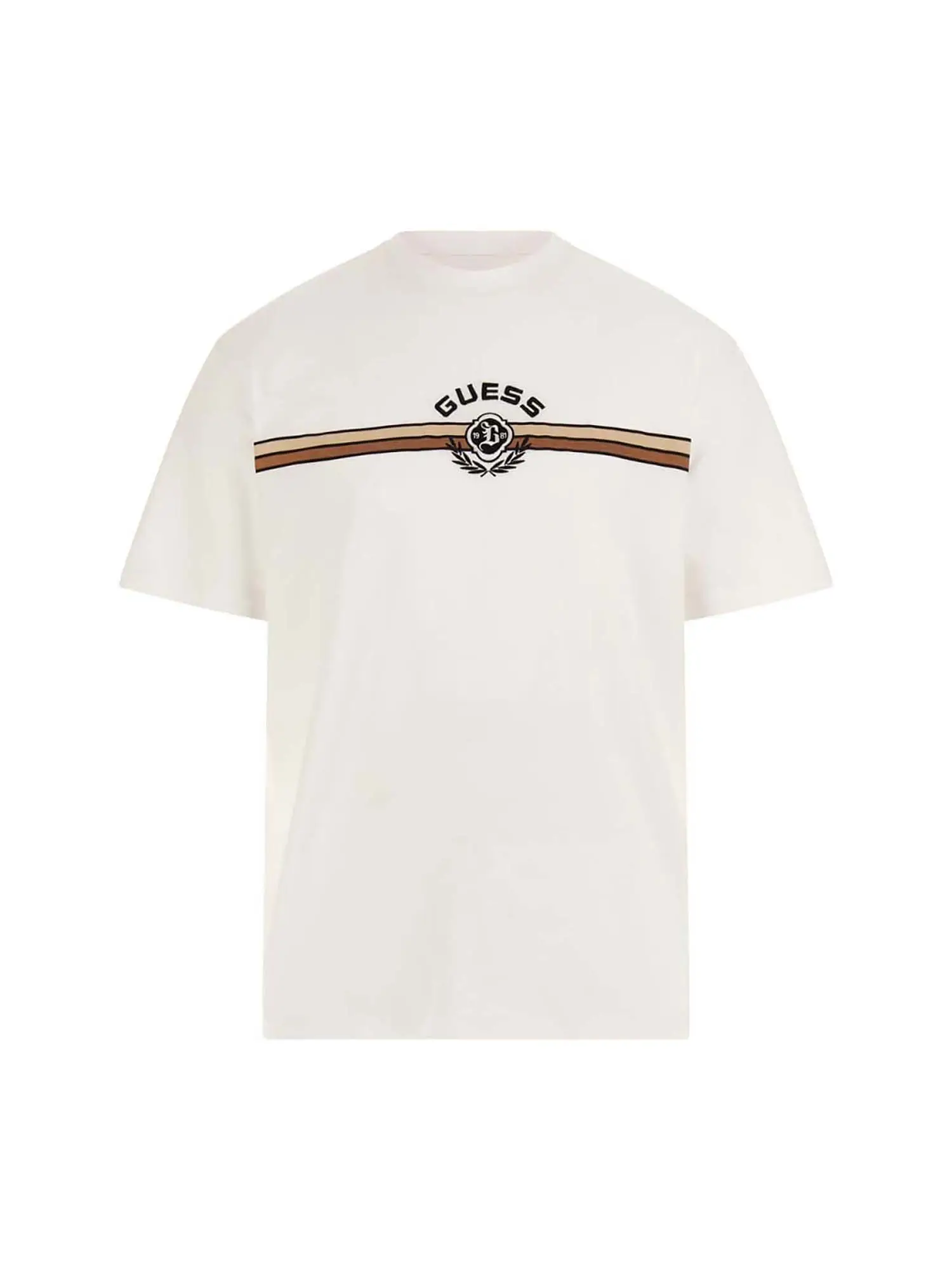 T-SHIRT UOMO - GUESS ATHLEISURE - Z5RI02 I3Z14 - BIANCO, M