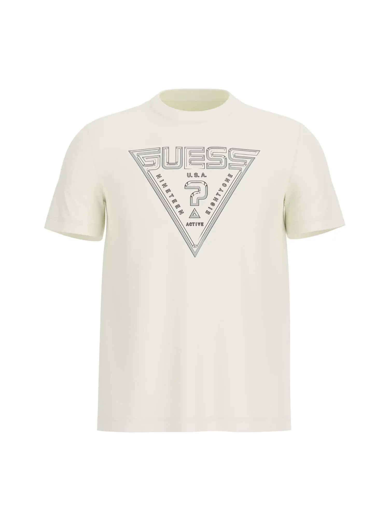 T-SHIRT UOMO - GUESS ATHLEISURE - Z5RI12 J1314 - BIANCO, L