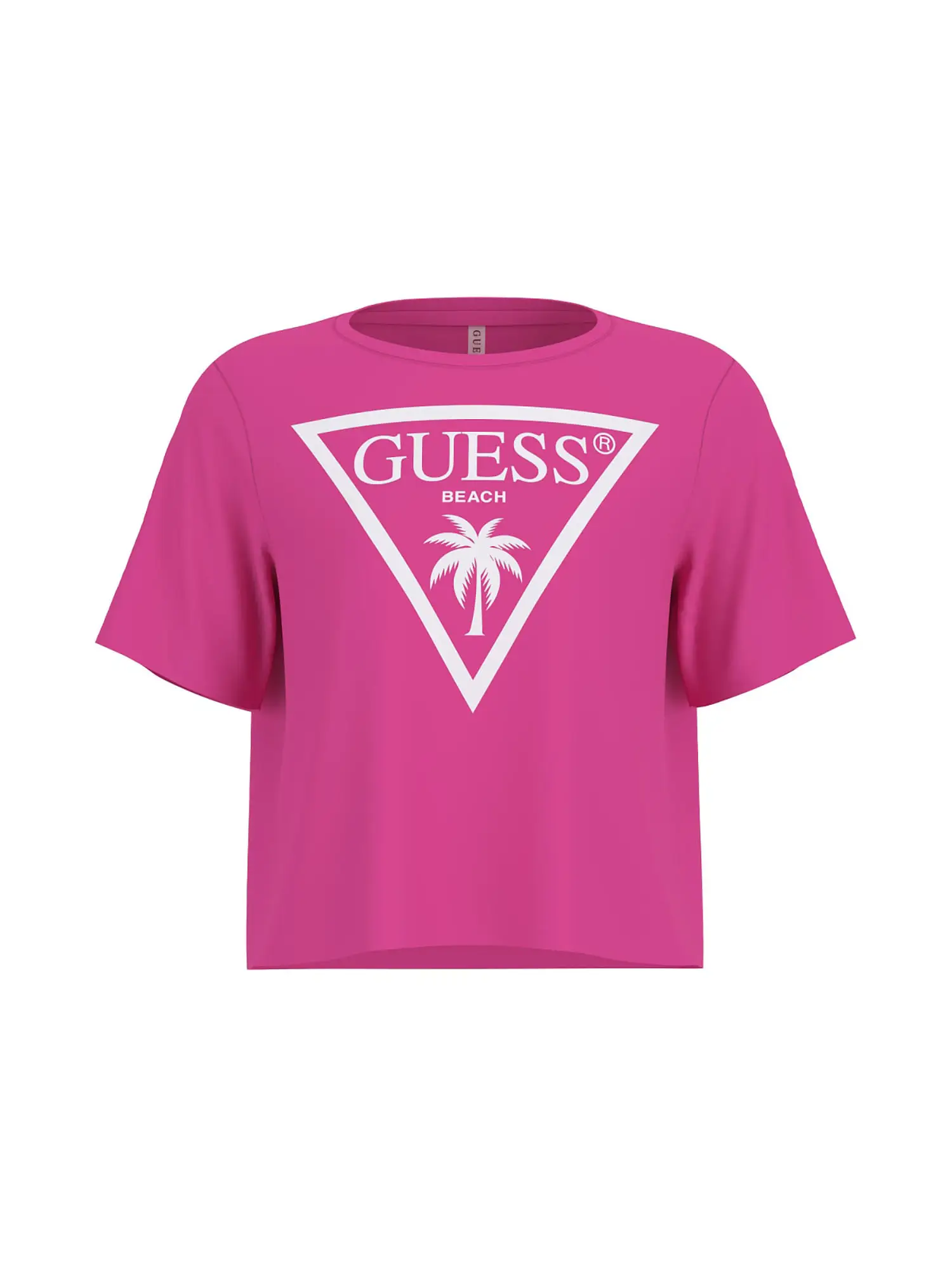 T-SHIRT DONNA - GUESS UNDERWEAR - E02I01 JA914 - FUXIA, XL