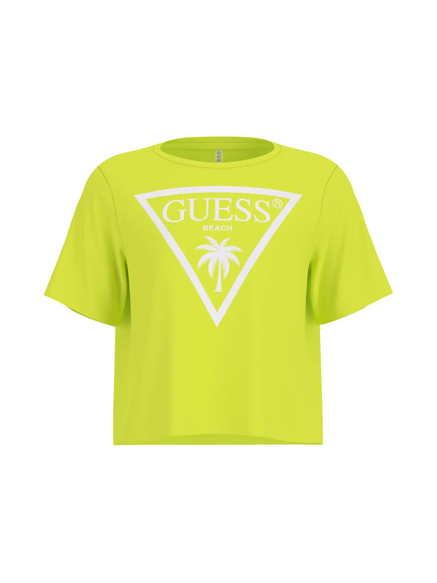 T-SHIRT DONNA - GUESS UNDERWEAR - E02I01 JA914 - GIALLO, XL