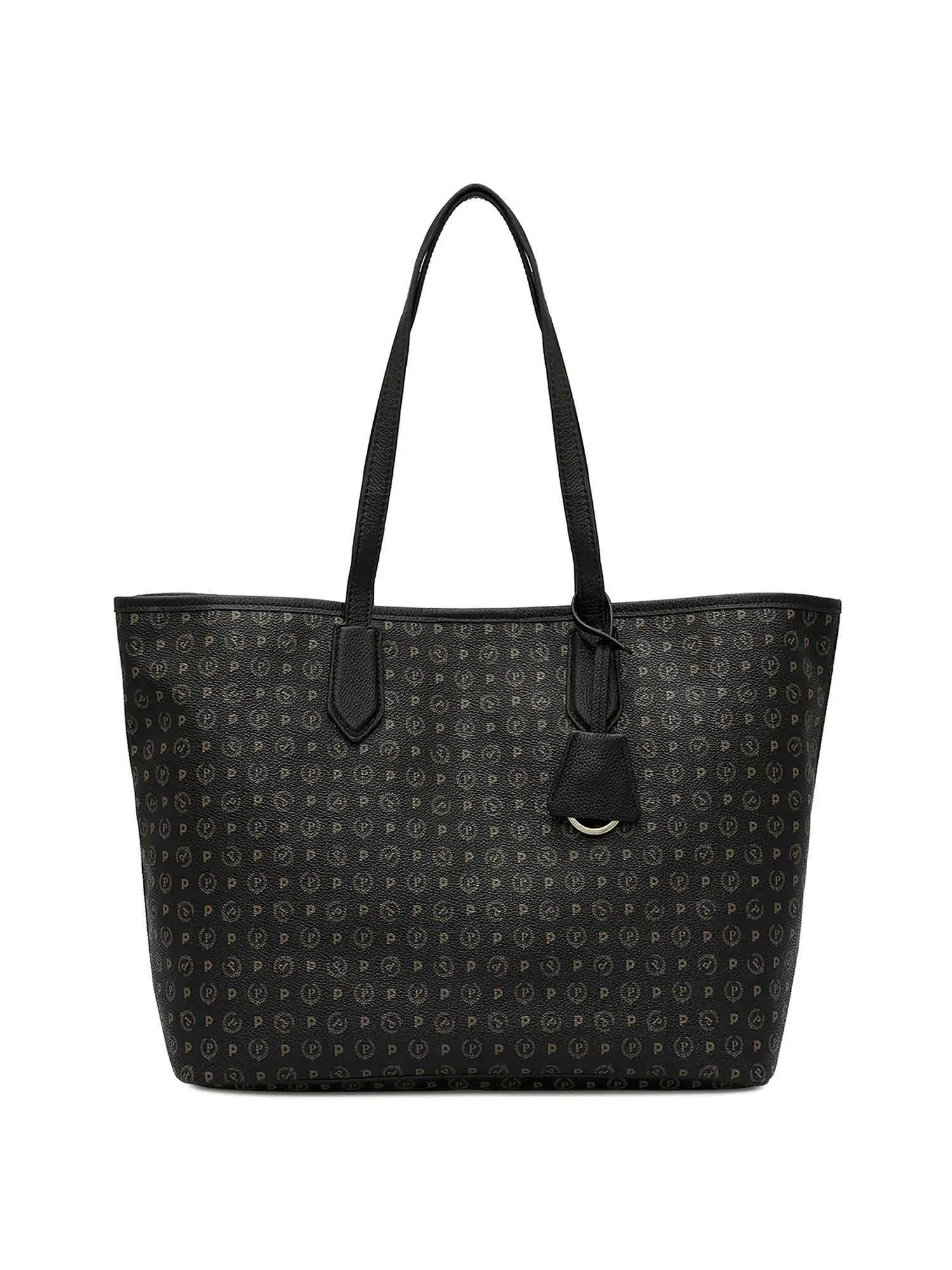 BORSA A SPALLA DONNA - POLLINI - TE8427PP06Q11 - NERO/NERO, UNICA