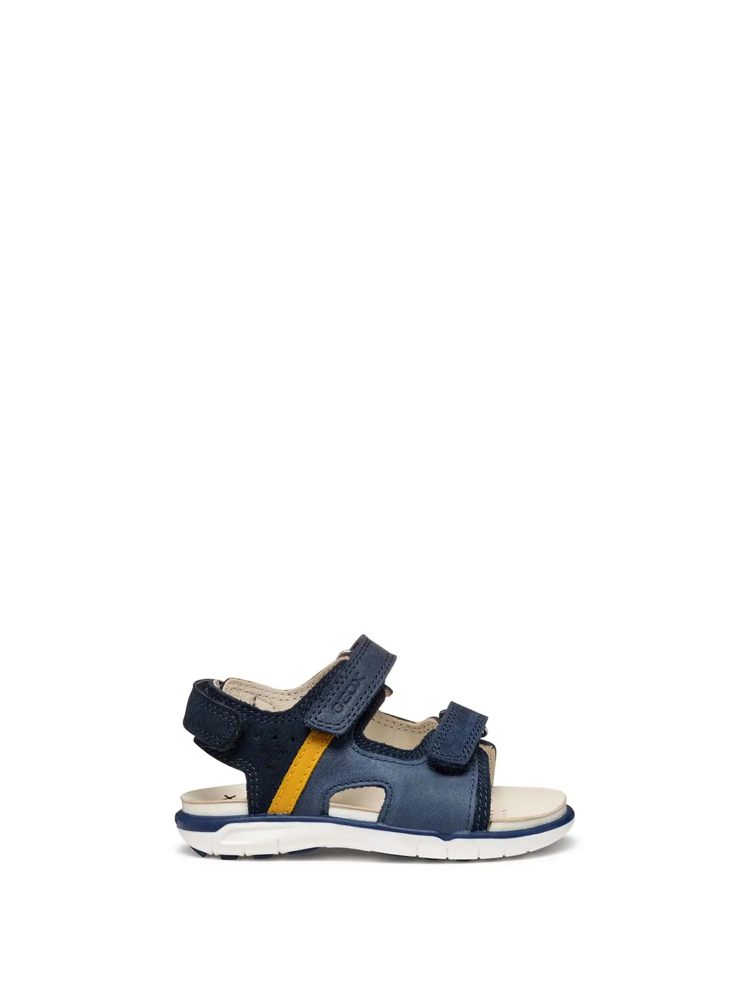 SANDALO BAMBINO - GEOX - B554LA 0CL22 - NAVY/GIALLO, 25