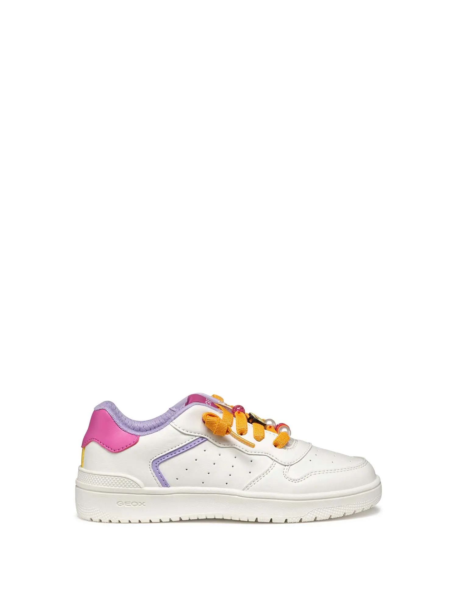 SNEAKERS RAGAZZA - GEOX - J45HXD 000BC - BIANCO/FUXIA, 28