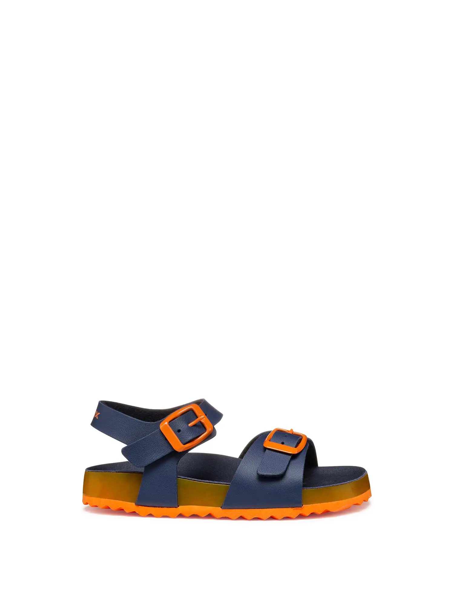 SANDALO RAGAZZO - GEOX - J558LC 0003W - NAVY/ARANCIO, 32