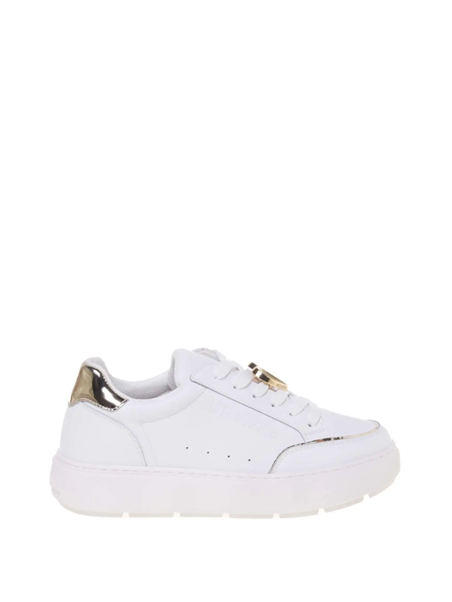 SNEAKERS DONNA - LOVE MOSCHINO - JA15214G1MIA6 - BIANCO/NERO, 38