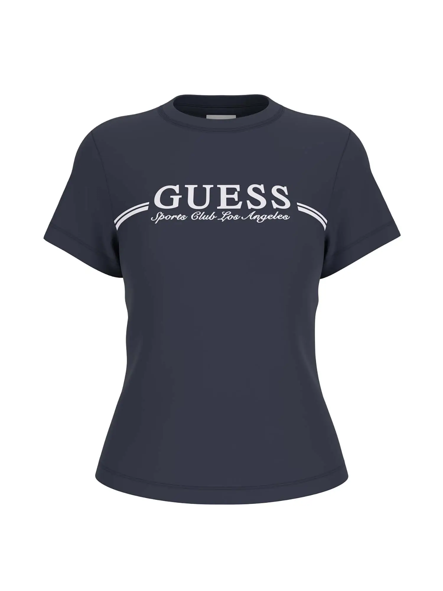 T-SHIRT DONNA - GUESS ATHLEISURE - V5GI03 I3Z14 - BLU, L