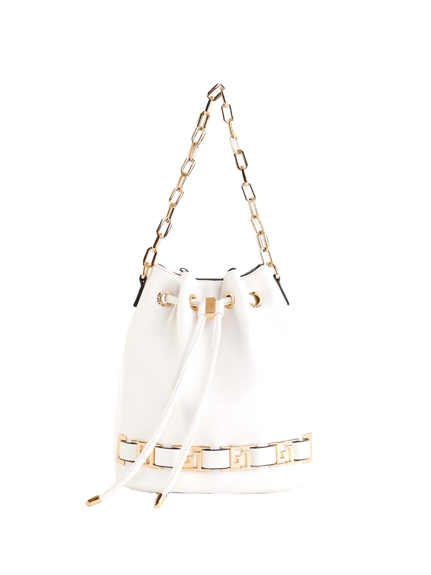 BORSA A SPALLA DONNA - GAUDI - V5AE-12193 - BIANCO, UNICA