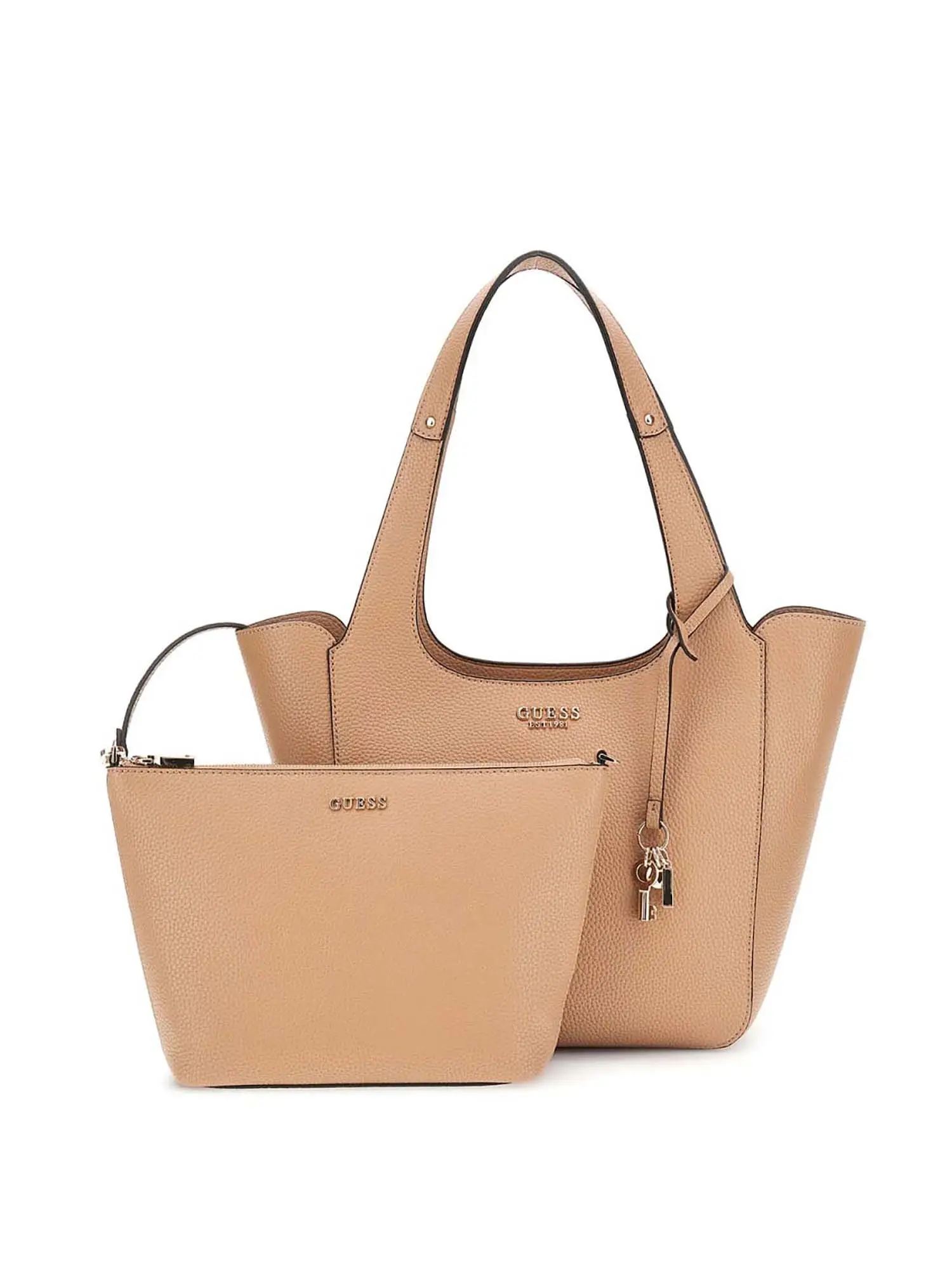 TOTE DONNA - GUESS - HWBG96 40220 - BEIGE, UNICA