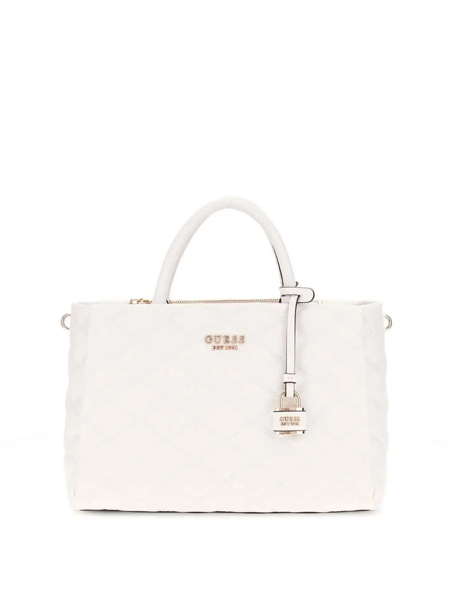 BORSA A MANO DONNA - GUESS - HWQG96 32060 - BIANCO, UNICA