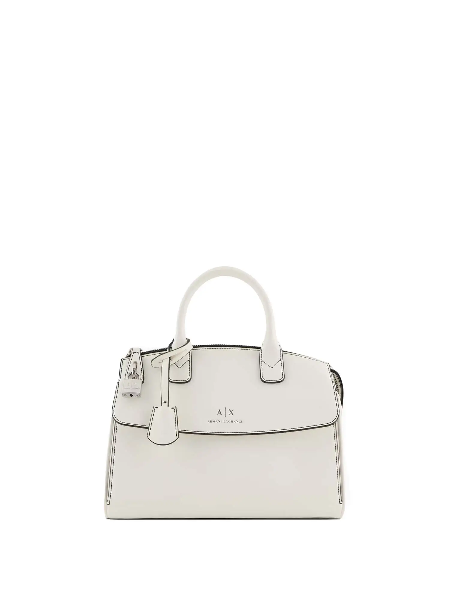 BORSA A MANO DONNA - ARMANI EXCHANGE - XW000307 AF12040 - BIANCO, UNICA