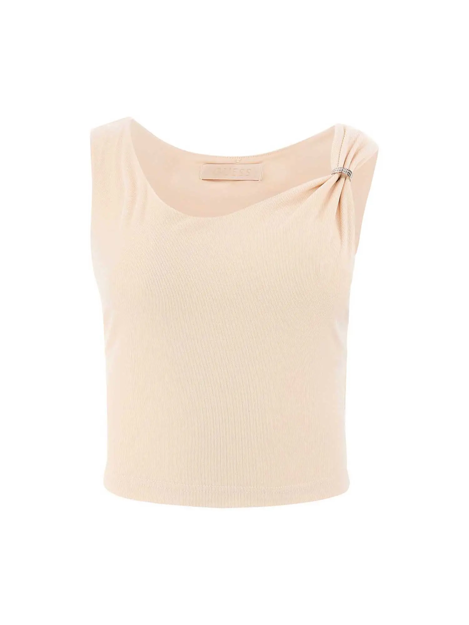 TOP DONNA - GUESS APPAREL - W5GP22 KAQL2 - CREMA, L