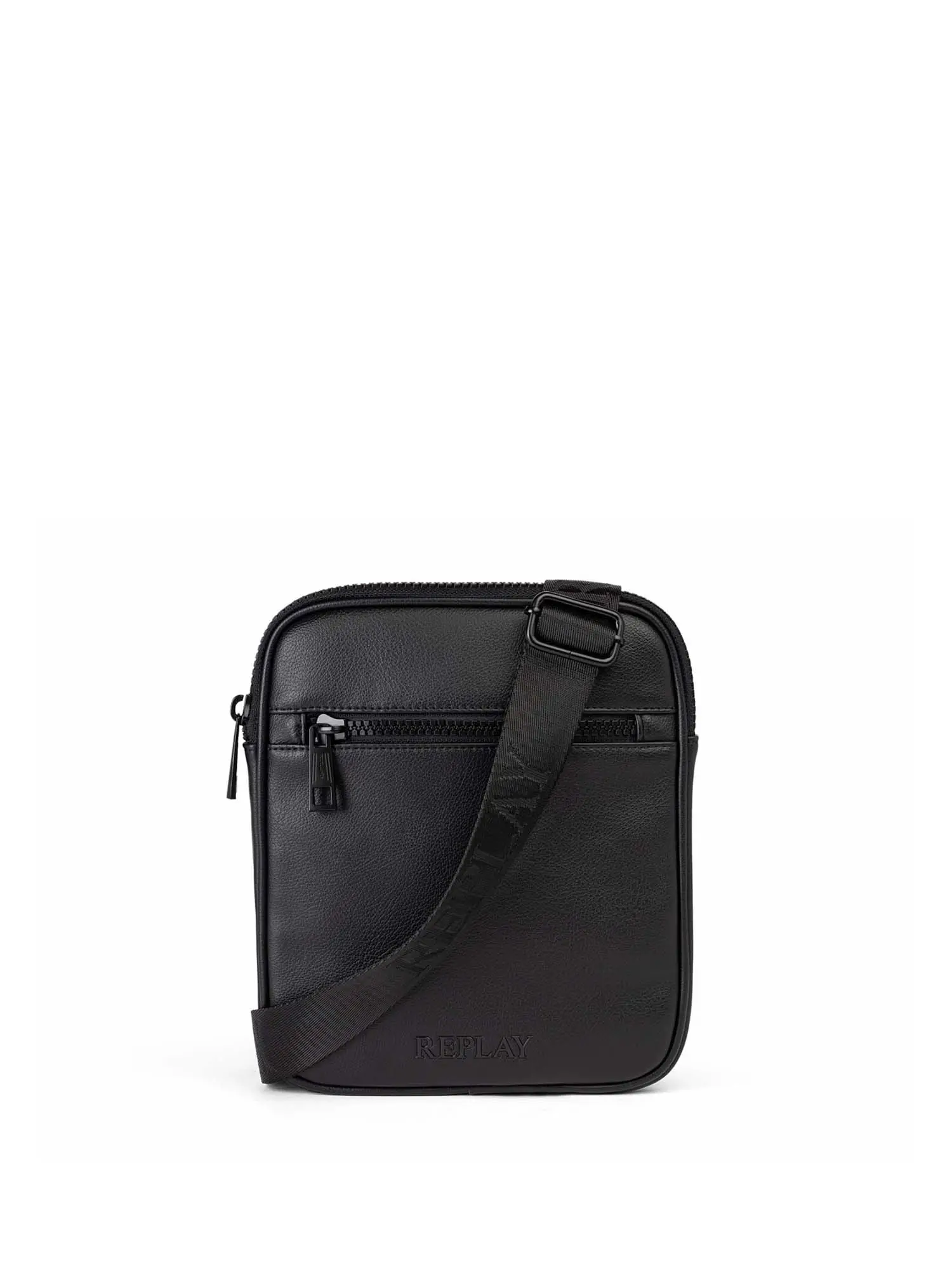 MESSENGER UOMO - REPLAY - FM3710.000.A0502C - NERO, UNICA