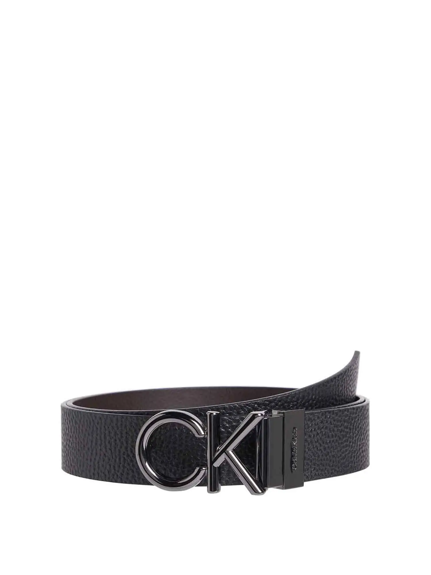 CINTURA UOMO - CALVIN KLEIN - K50K510948 - NERO/MARRONE, 120