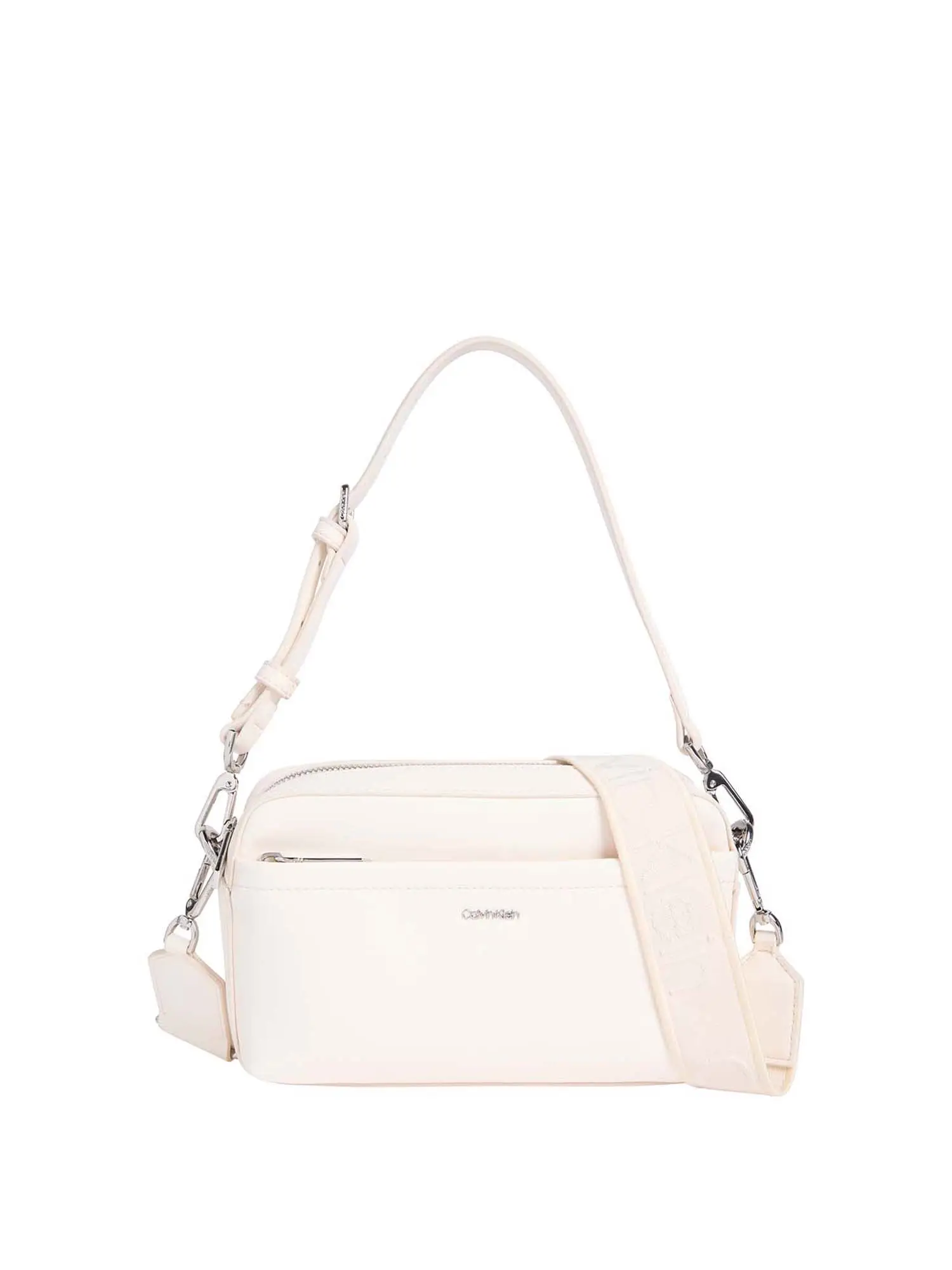 TRACOLLA DONNA - CALVIN KLEIN - K60K612901 - BIANCO, UNICA