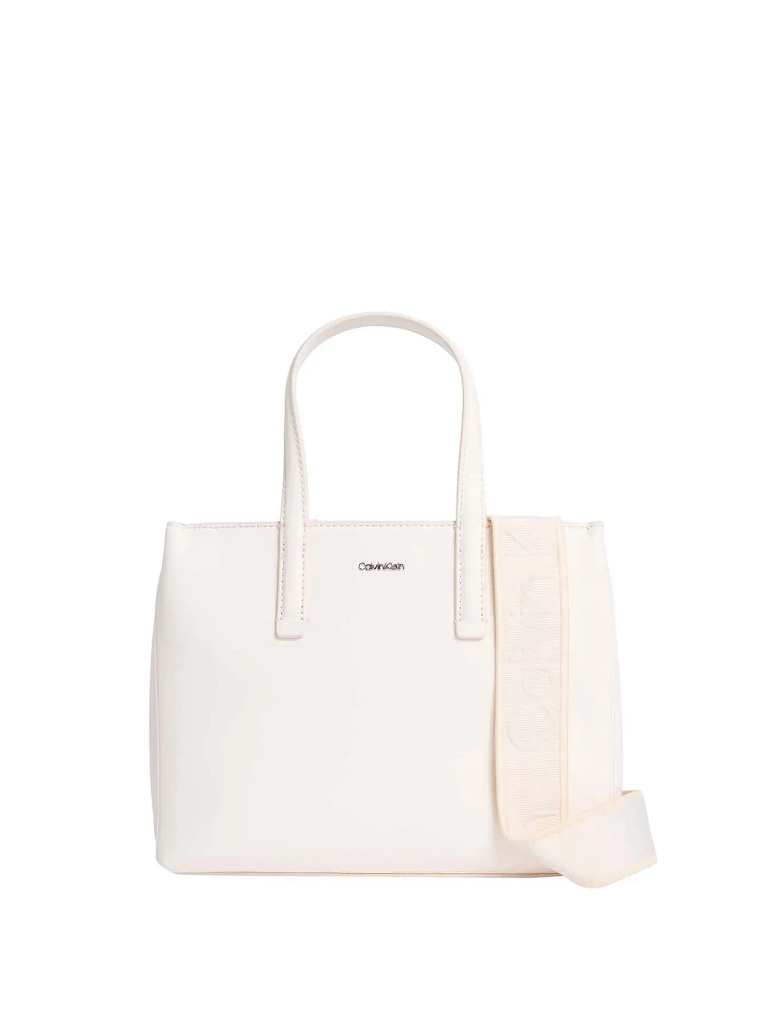 TOTE DONNA - CALVIN KLEIN - K60K612904 - BIANCO, UNICA