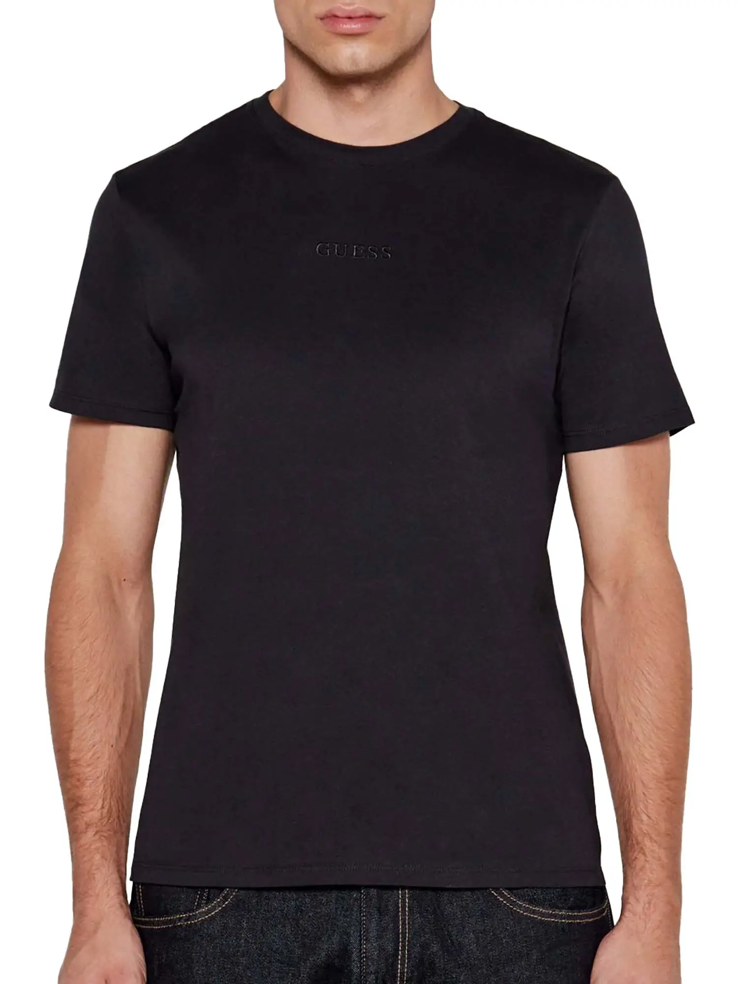 T-SHIRT UOMO - GUESS APPAREL - M4GP39 K7HD0 - NERO, XS