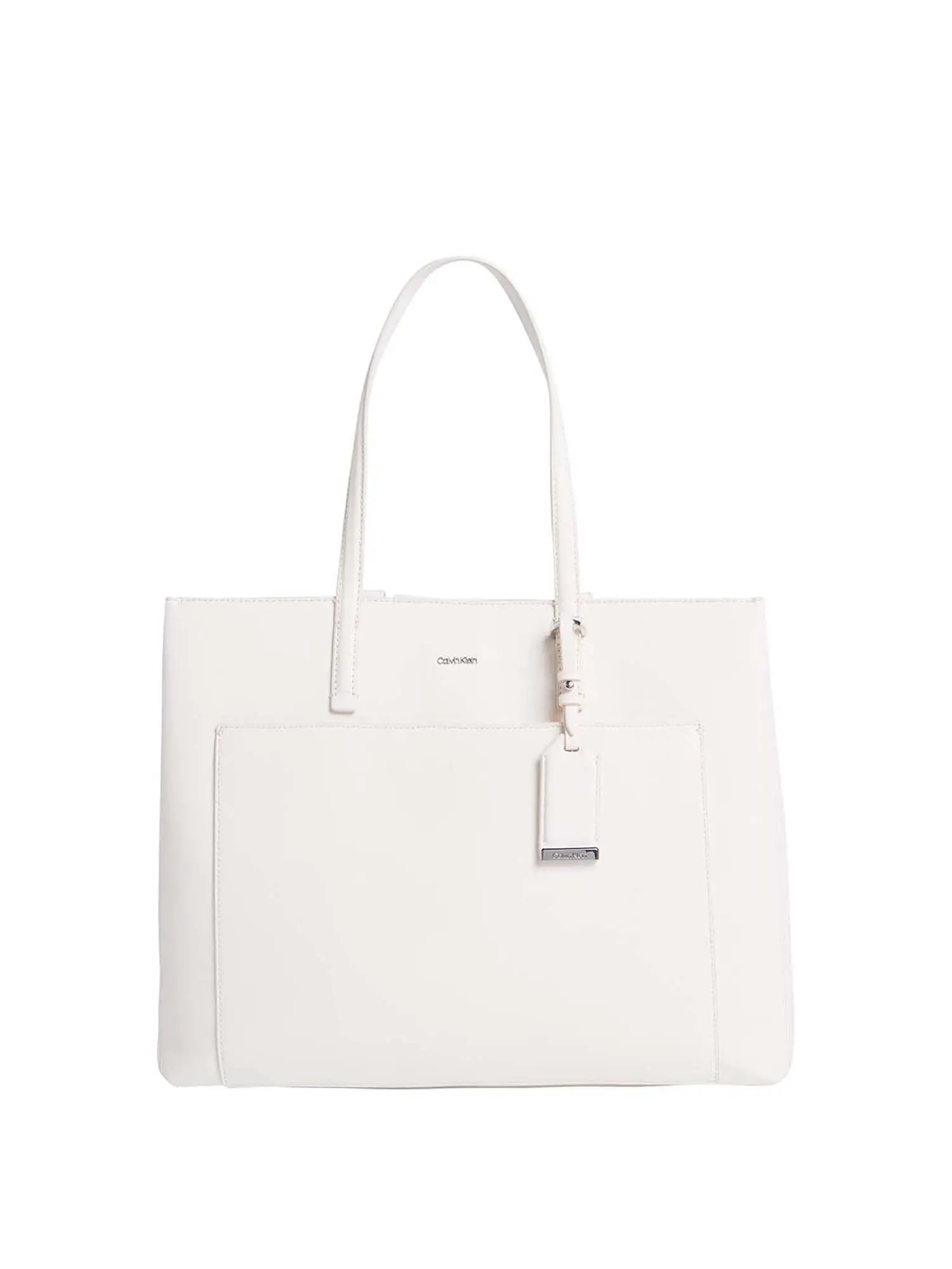 BORSA A SPALLA DONNA - CALVIN KLEIN - K60K613019 - BIANCO, UNICA