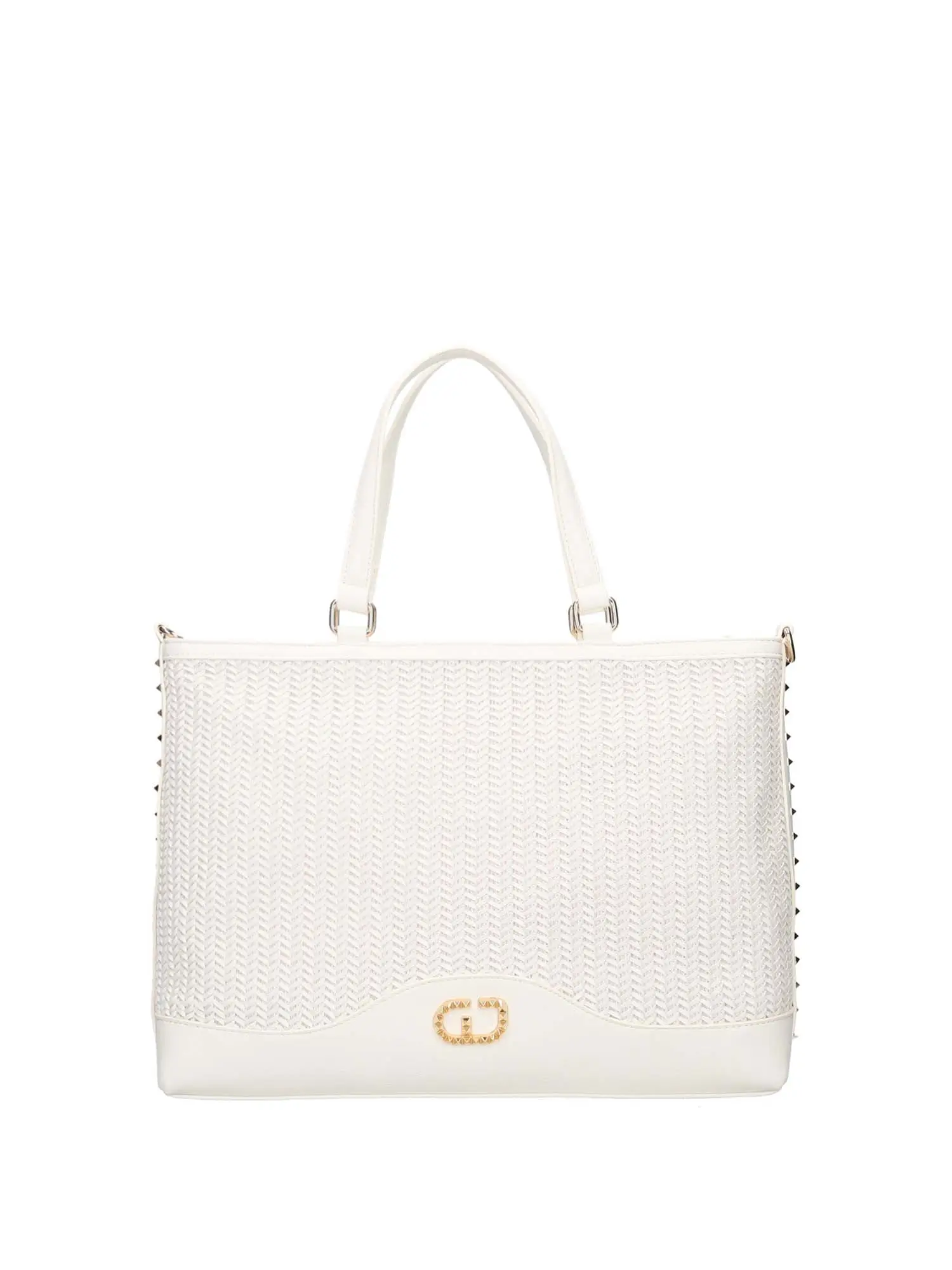 BORSA A SPALLA DONNA - GAUDI - V5AE-12170 - BIANCO, UNICA