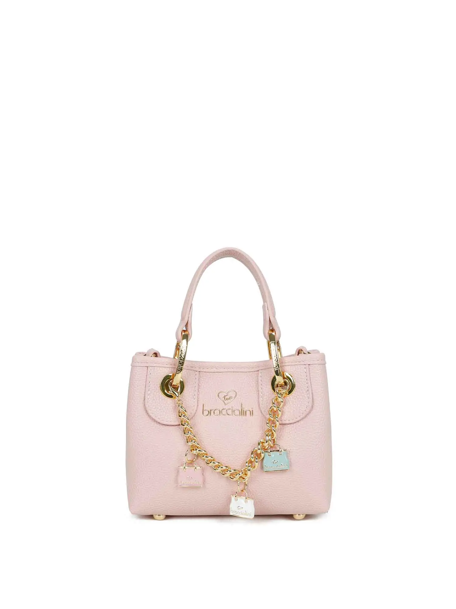 BORSA A MANO DONNA SMALL - BRACCIALINI - B18194-YY - ROSA, UNICA