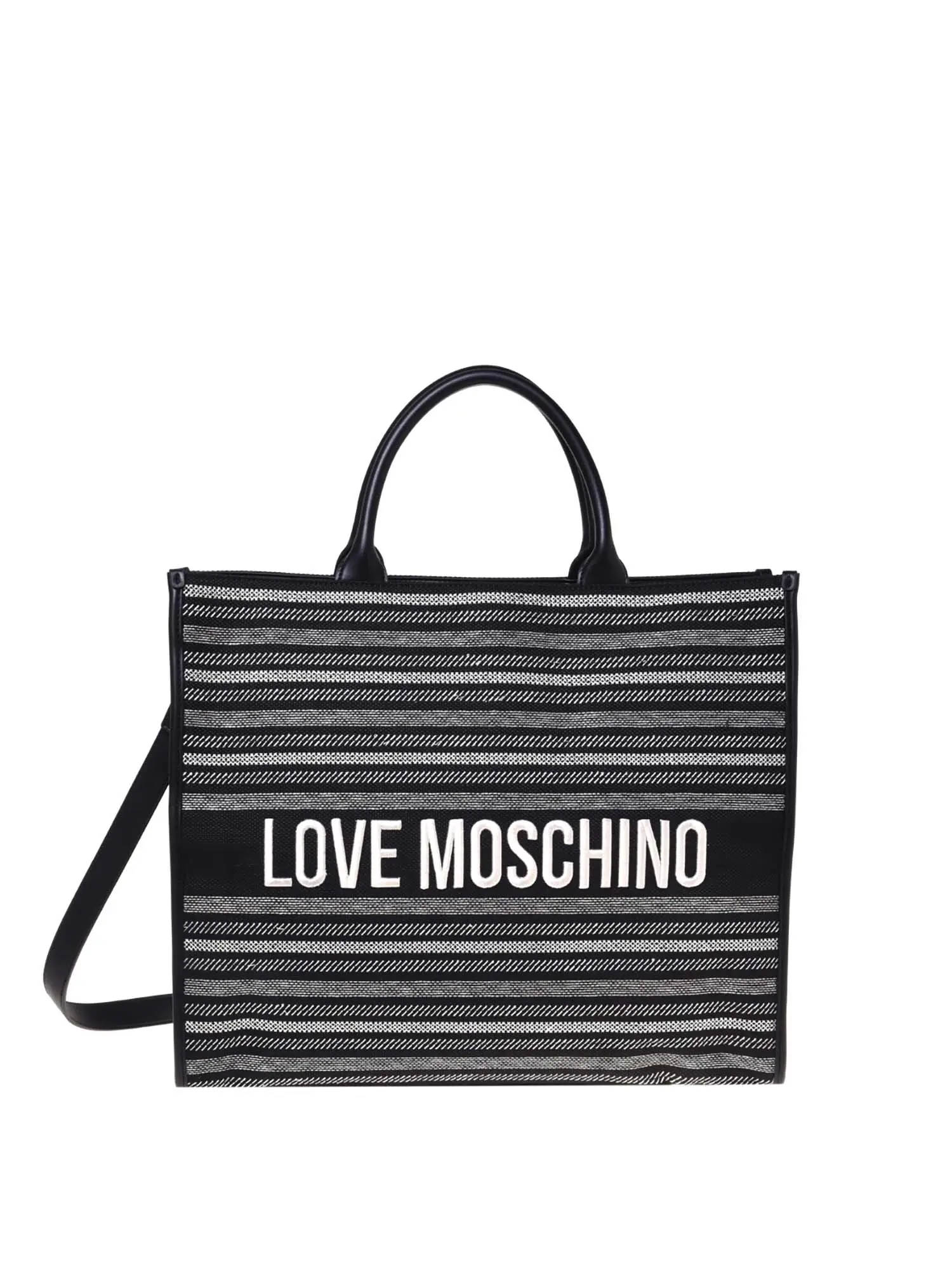 BORSA A MANO DONNA - LOVE MOSCHINO - JC4239PP0MKO1 - NERO, UNICA