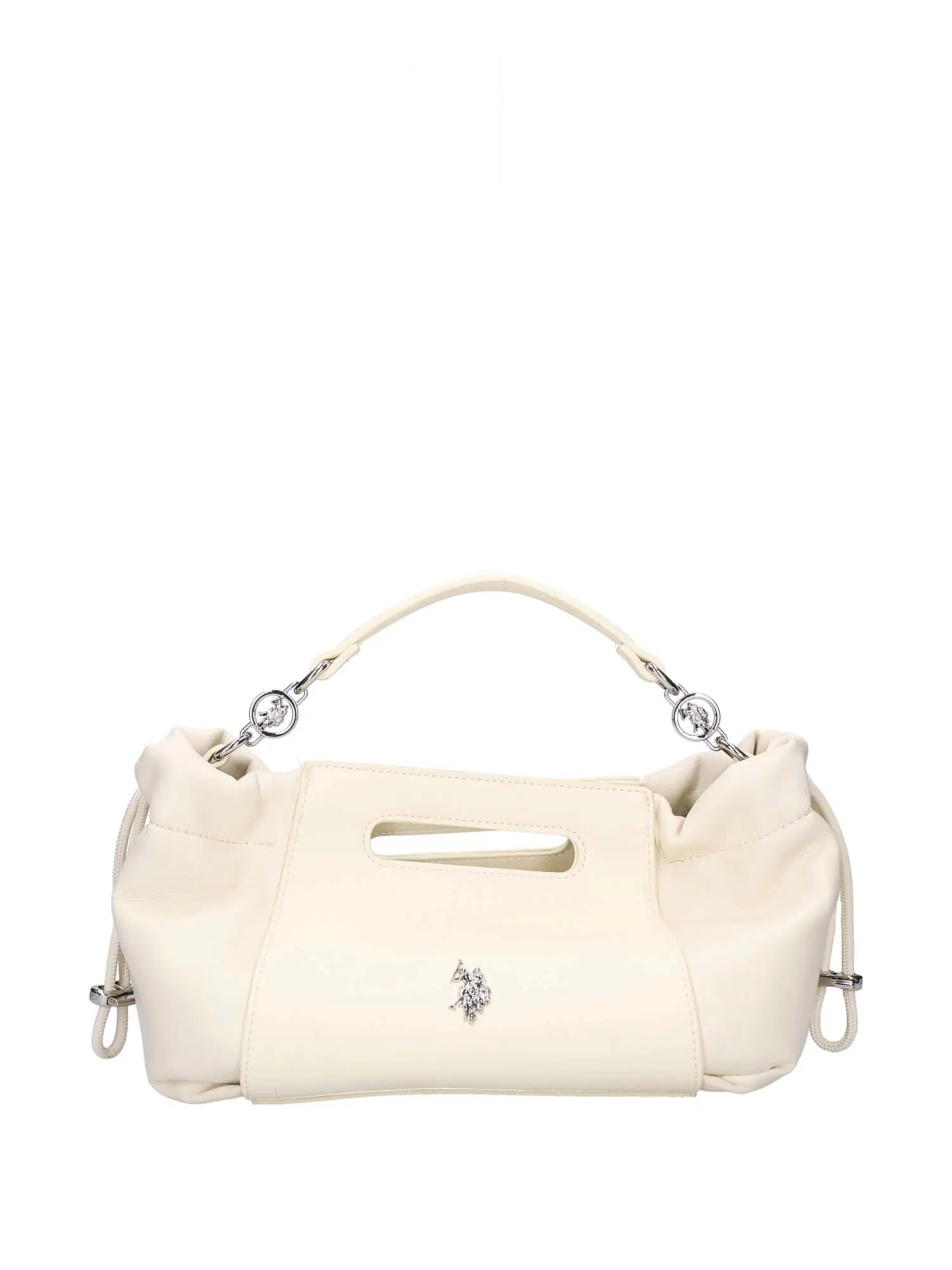 BORSA A MANO DONNA - US POLO ASSN. - BEU3G8610WVP - BIANCO, UNICA