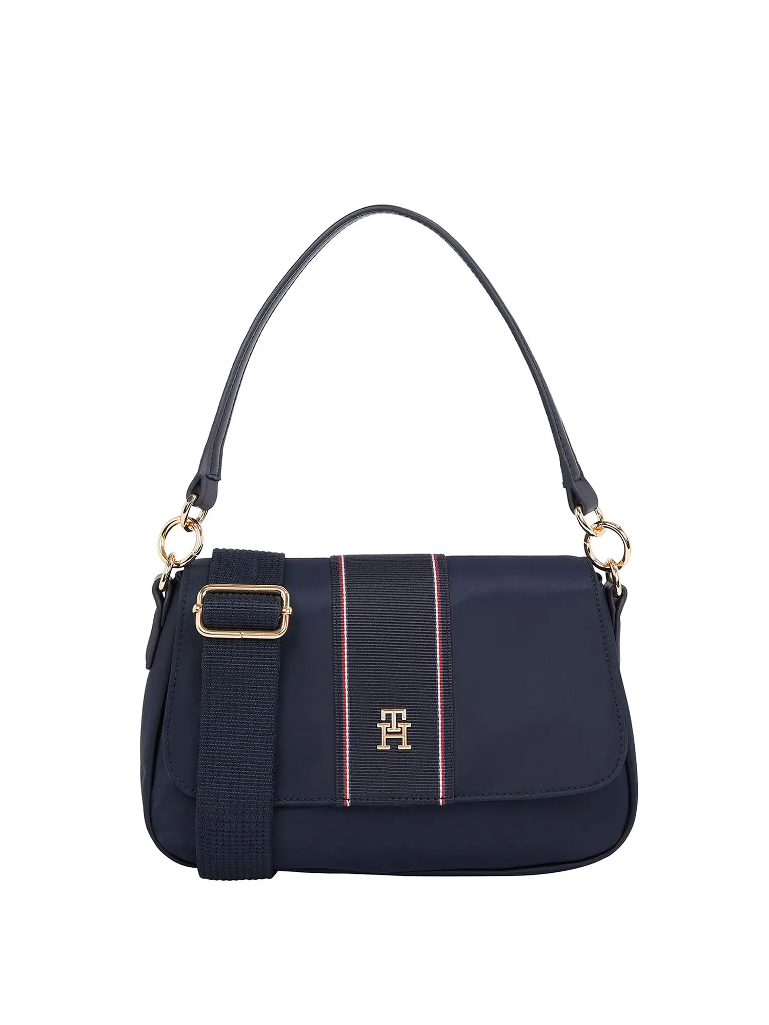 TRACOLLA DONNA - TOMMY HILFIGER - AW0AW17168 - BLU, UNICA