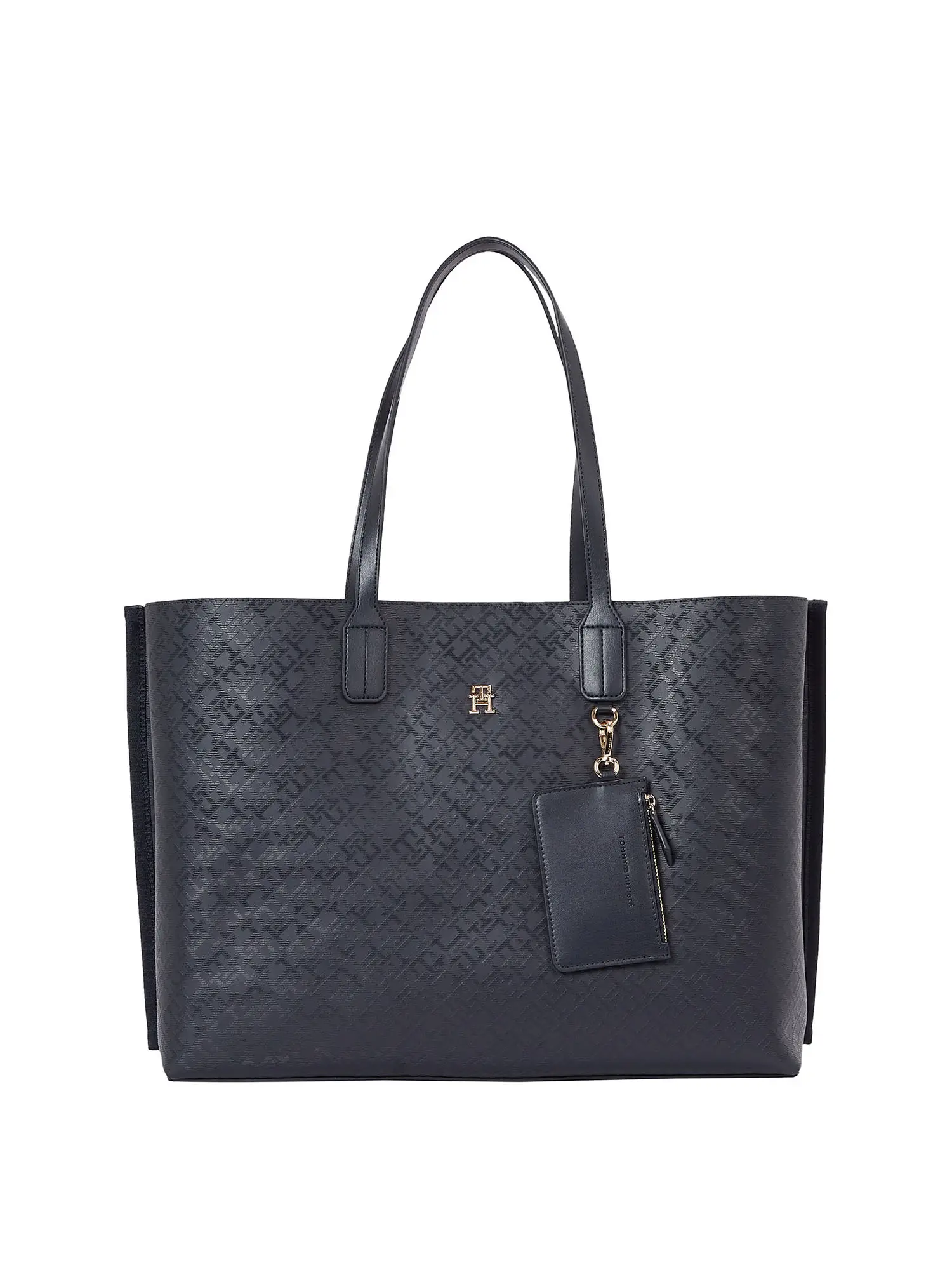 TOTE DONNA - TOMMY HILFIGER - AW0AW17195 - BLU, UNICA