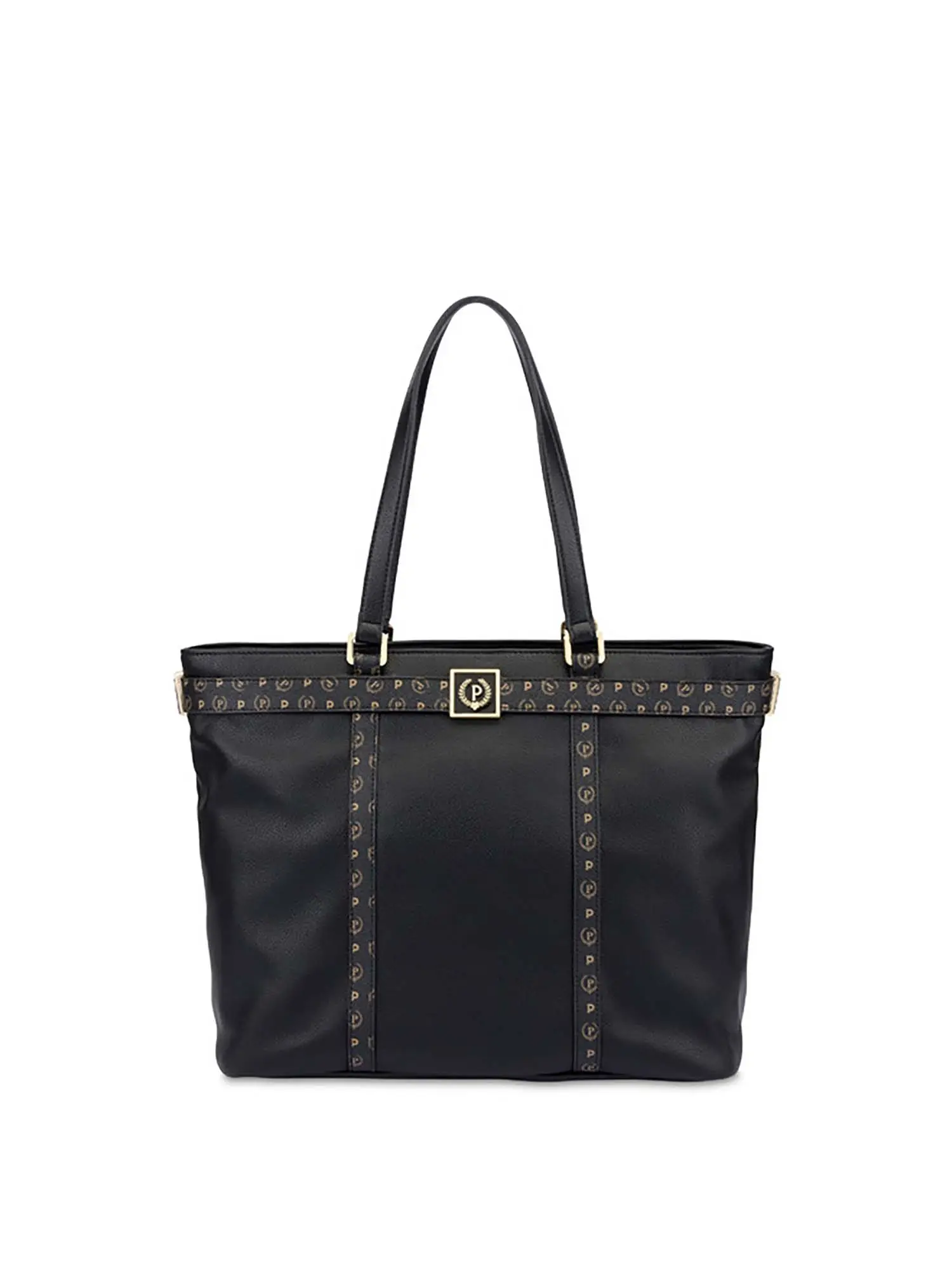 BORSA A SPALLA DONNA - POLLINI - SC4530PP1MSV1 - NERO/NERO, UNICA