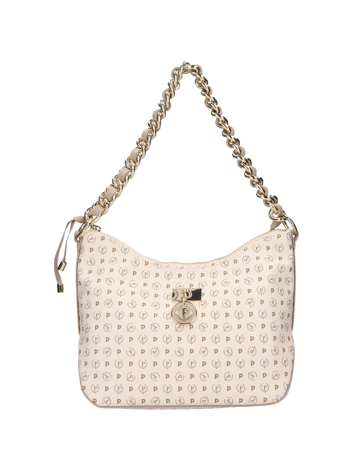 BORSA A SPALLA DONNA - POLLINI - TE8517PP0HQ11 - AVORIO/GHIACCIO, UNICA