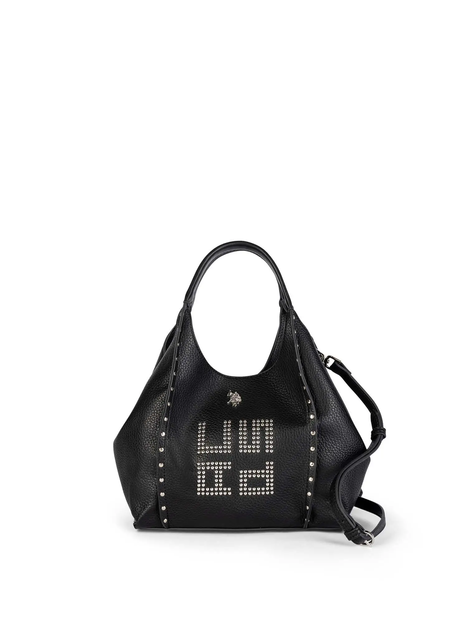 BORSA A MANO DONNA - US POLO ASSN. - BEU6S8603WVP - NERO, UNICA