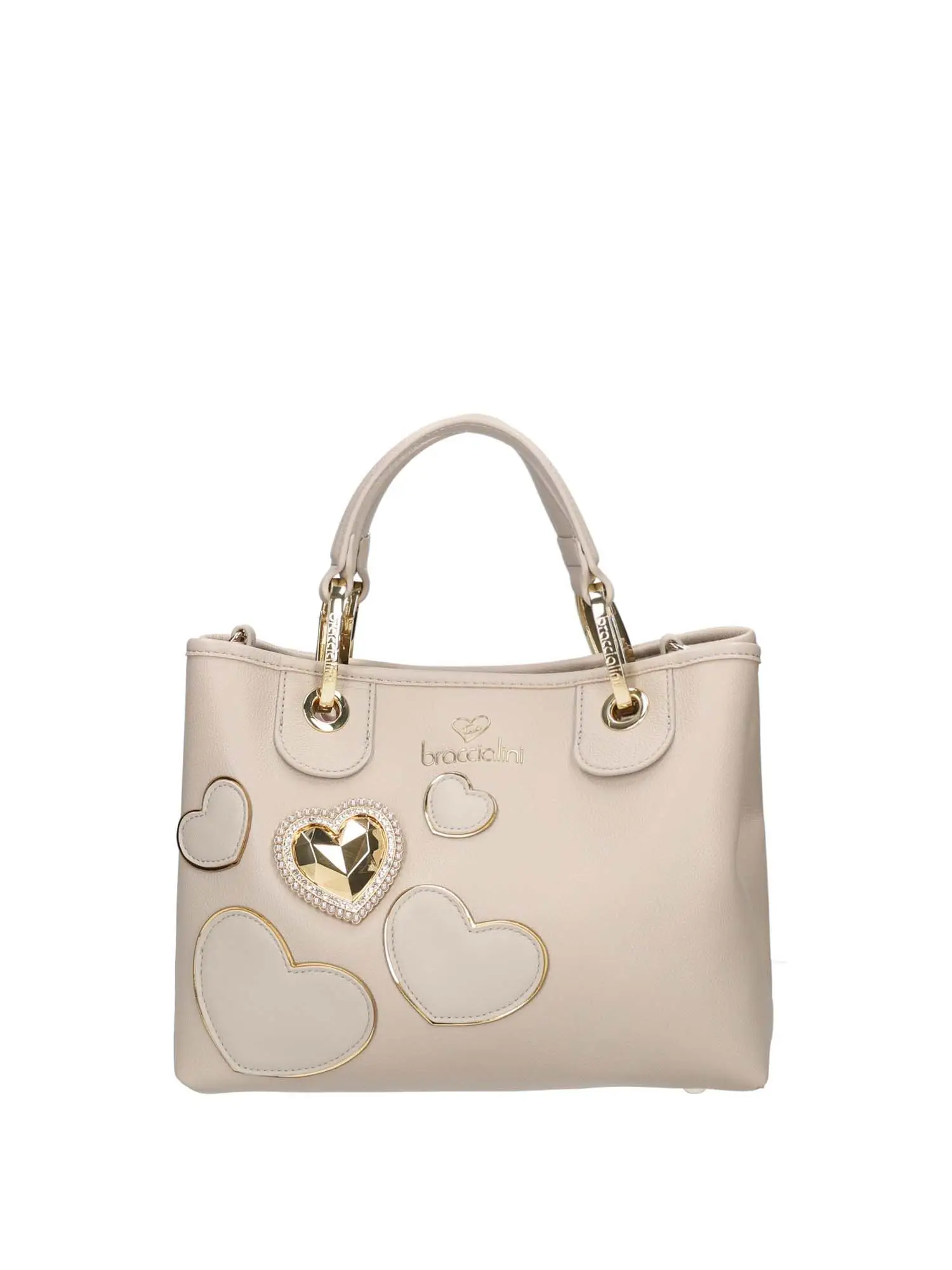 BORSA A MANO DONNA - BRACCIALINI - B18211-YY - GRIGIO, UNICA