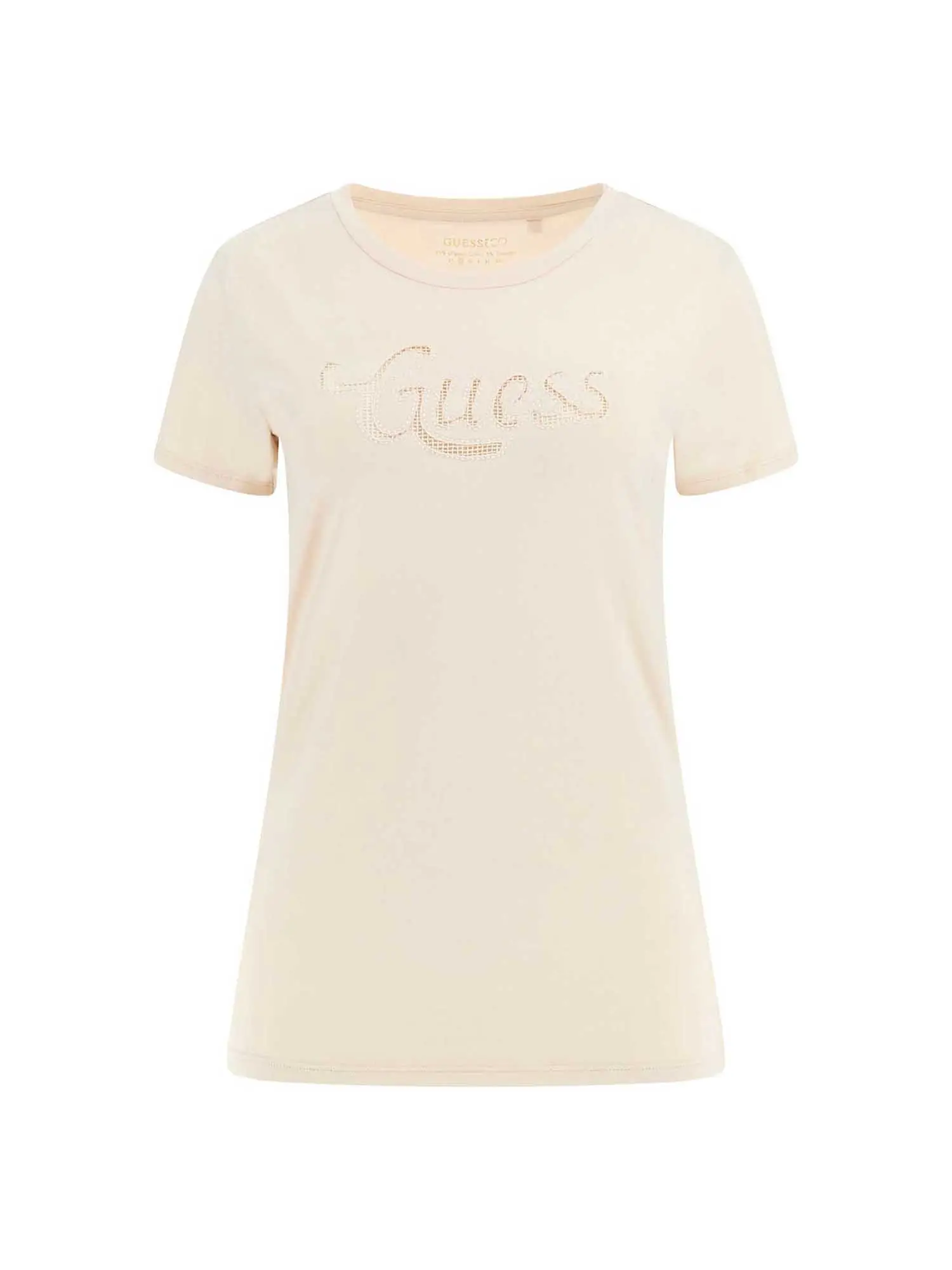 T-SHIRT DONNA - GUESS APPAREL - W5GI47 KA0Q1 - CREMA, L