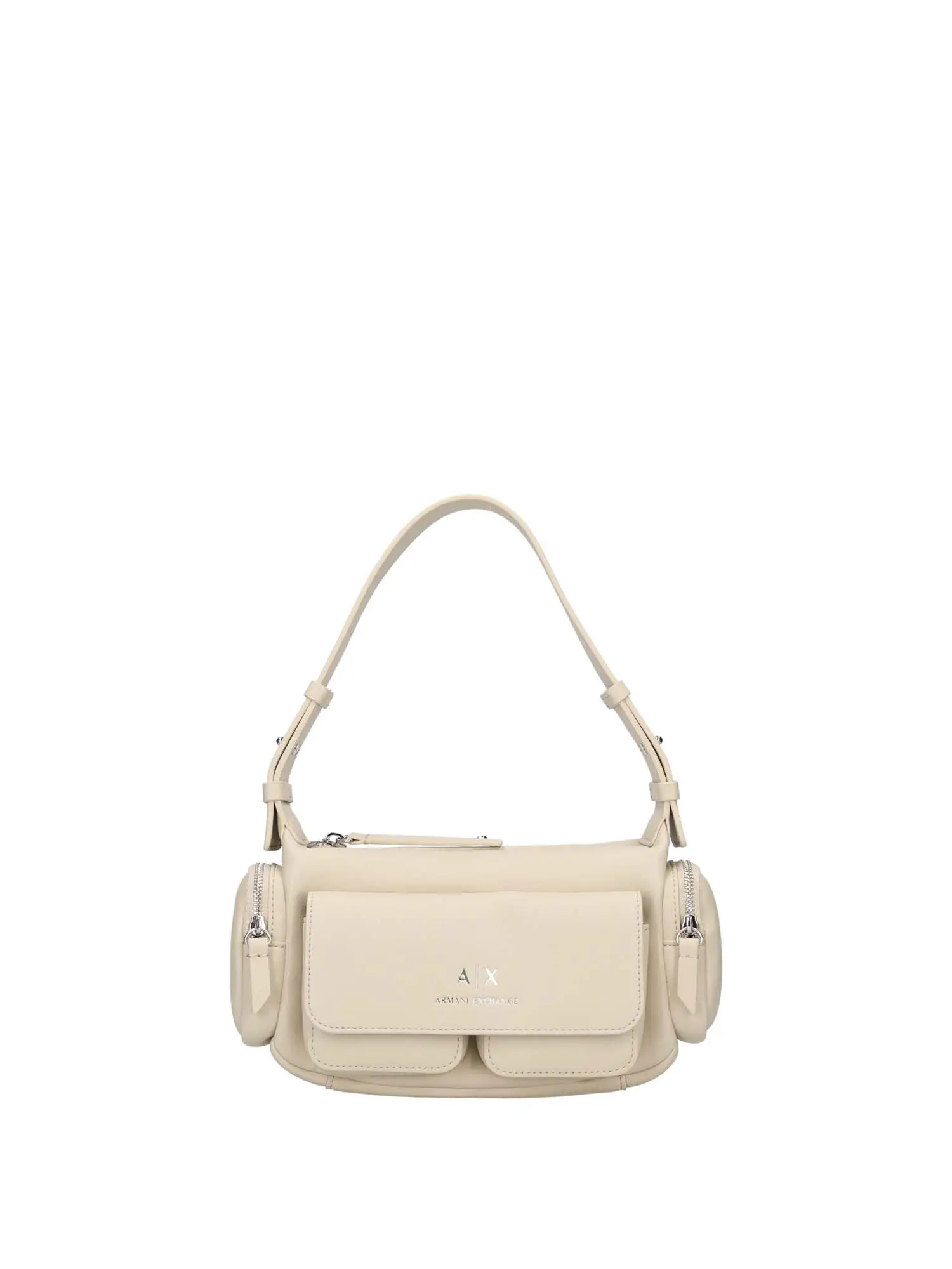 BORSA A MANO DONNA - ARMANI EXCHANGE - XW000405 AF12589 - CREMA, UNICA