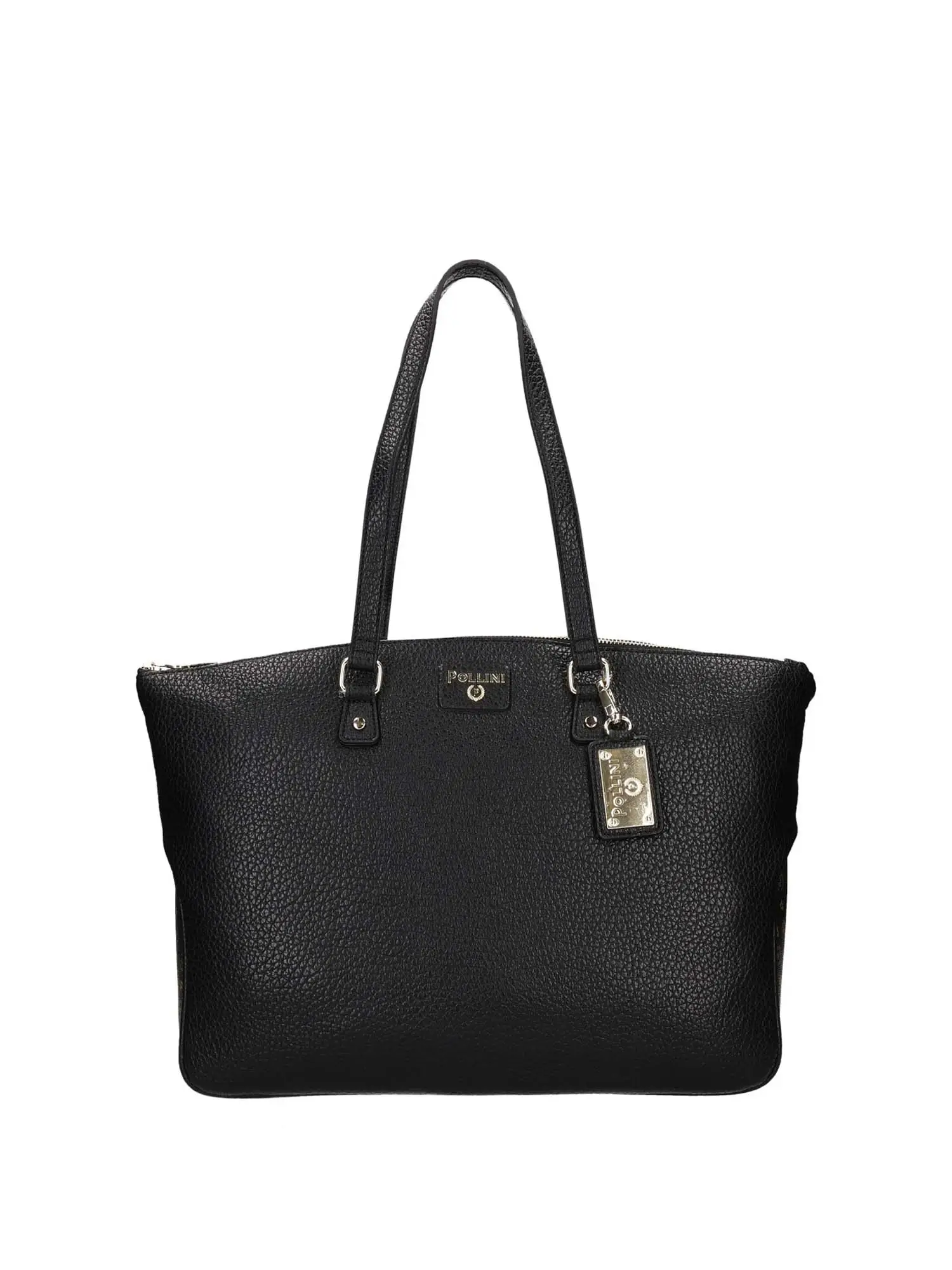 BORSA A SPALLA DONNA - POLLINI - SC4545PP1MSK2 - NERO/NERO, UNICA