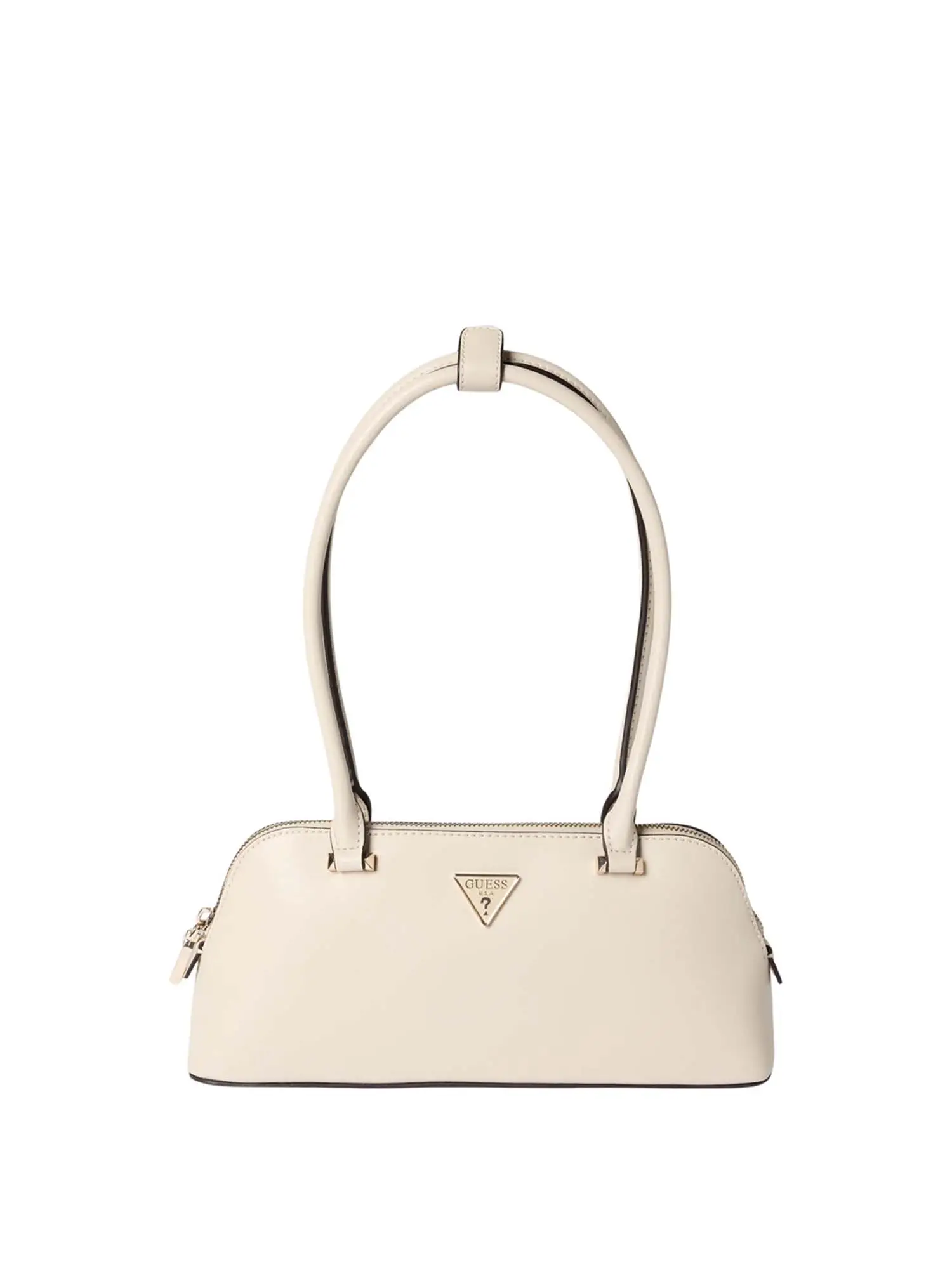 BORSA A SPALLA DONNA - GUESS - HWVG94 93080 - BIANCO SPORCO, UNICA