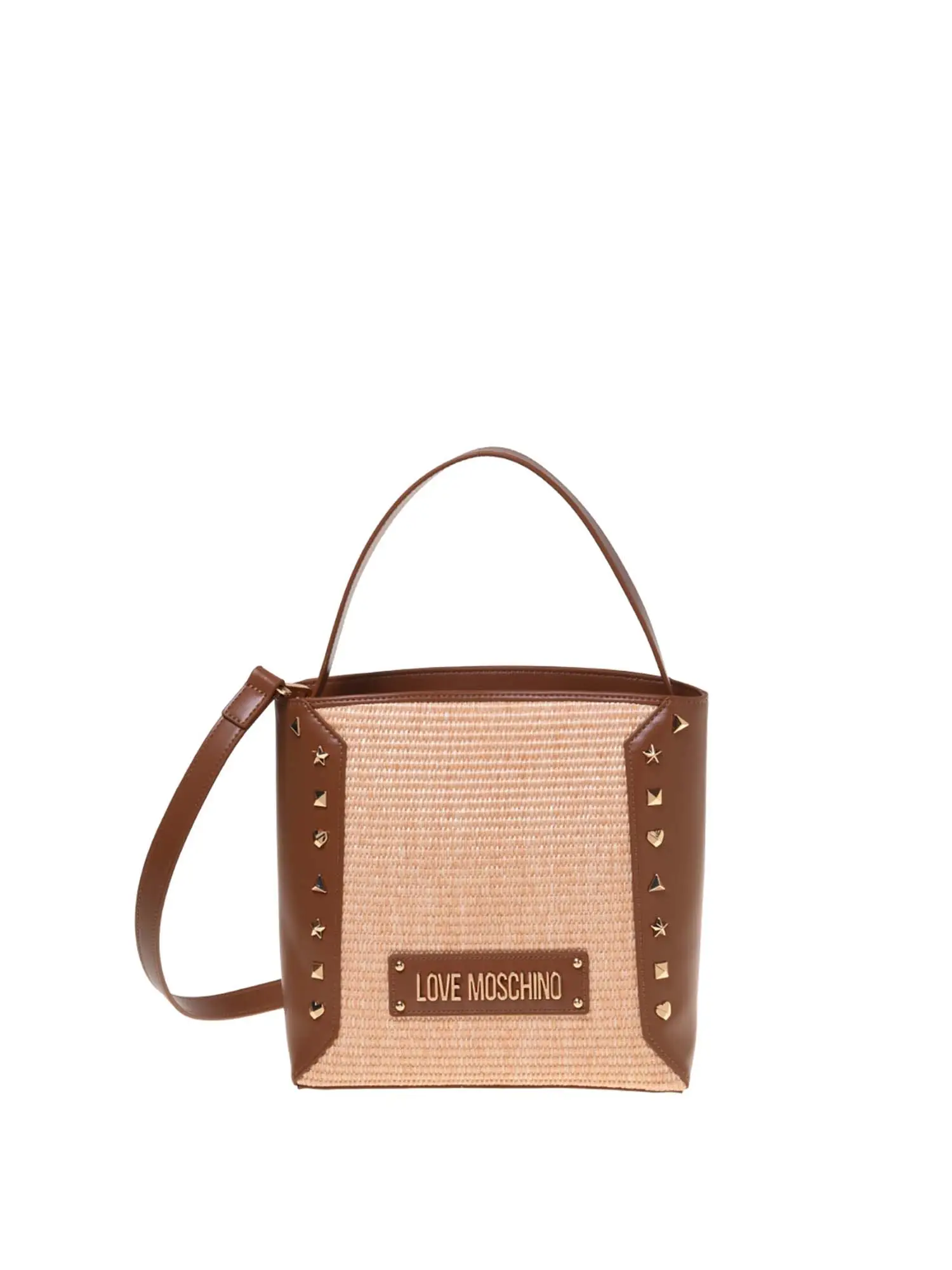 BORSA A MANO DONNA - LOVE MOSCHINO - JC4275PP0MKW1 - NATURALE, UNICA