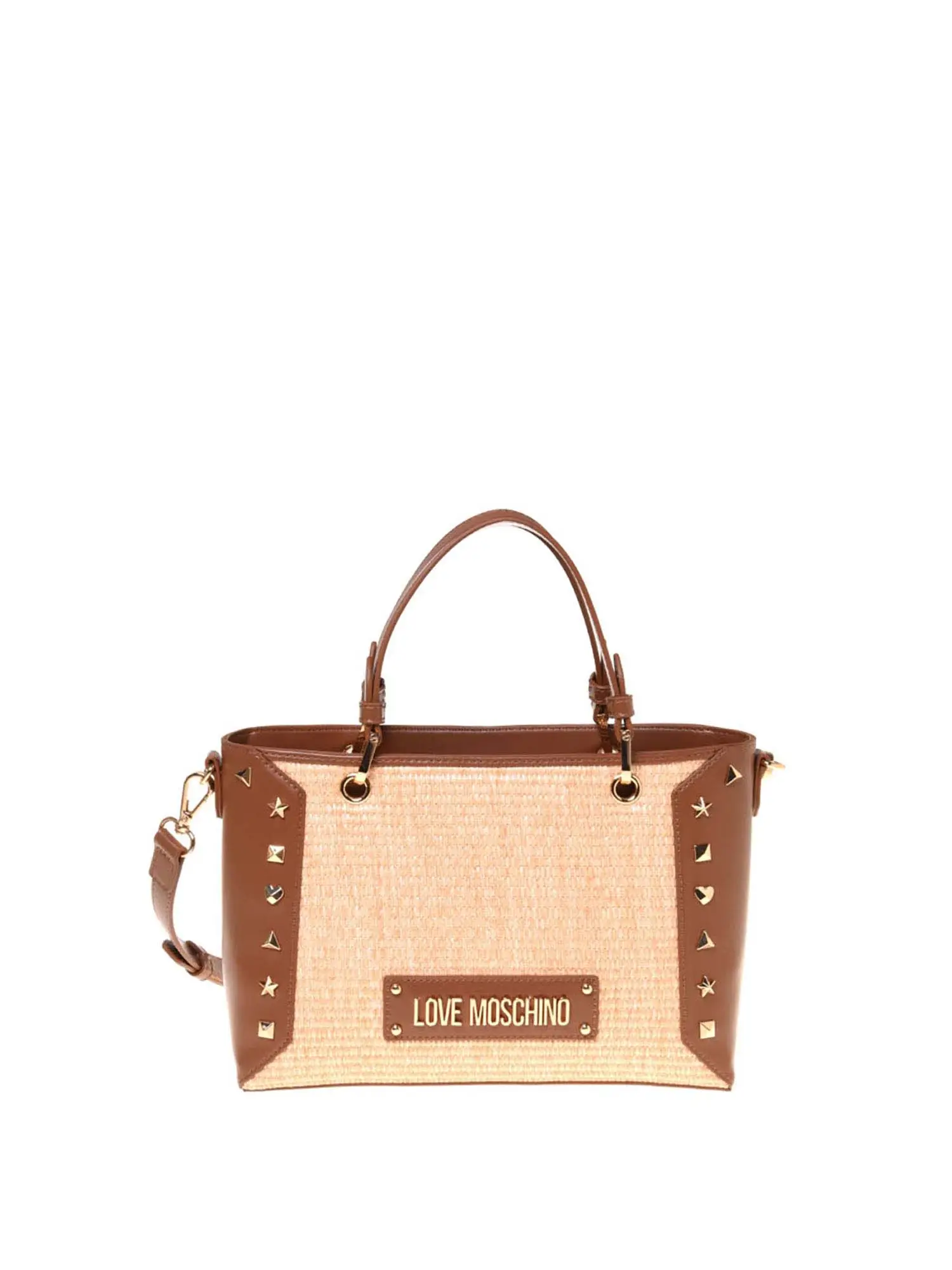 BORSA A MANO DONNA - LOVE MOSCHINO - JC4276PP0MKW1 - NATURALE, UNICA