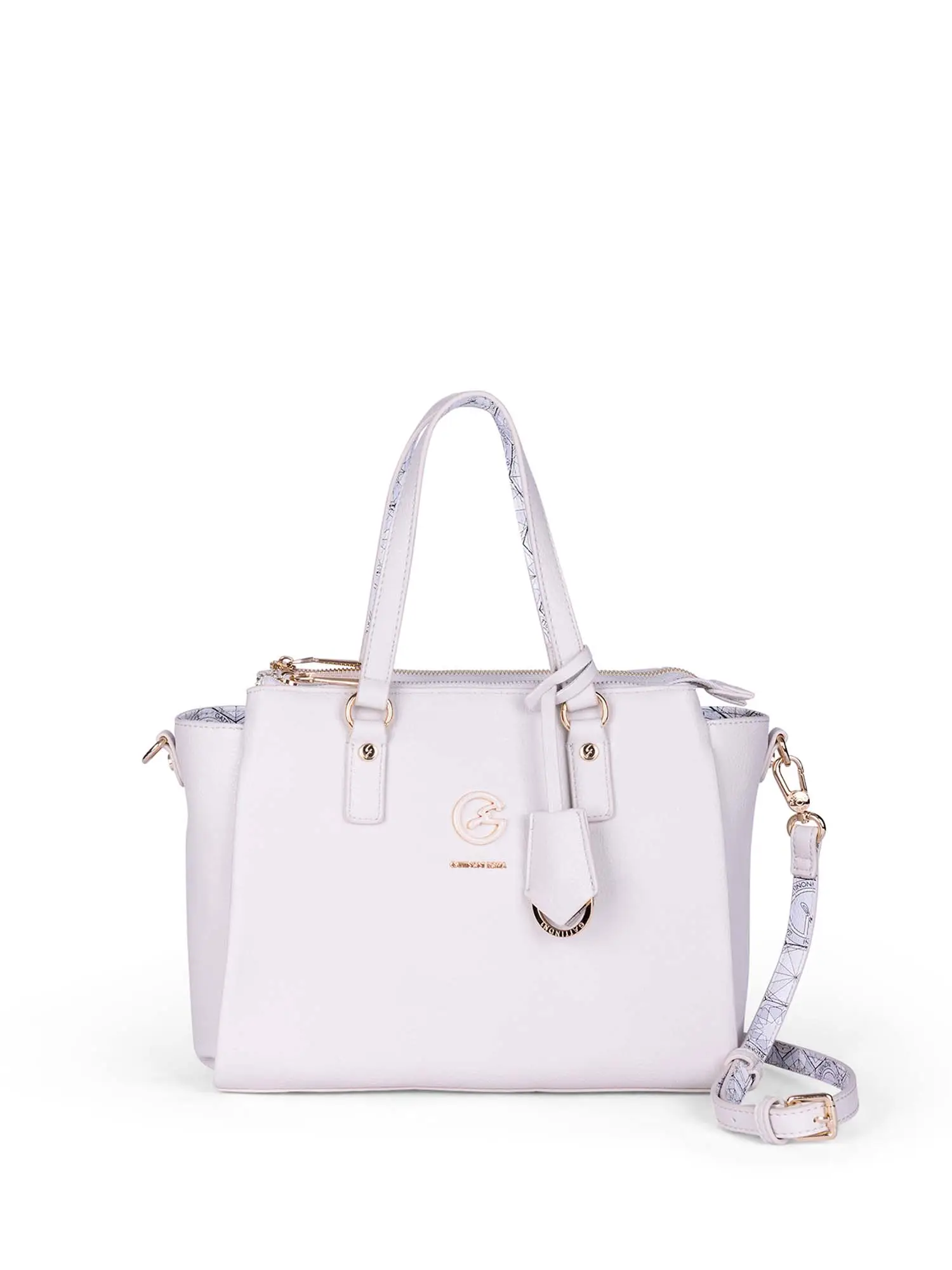 BORSA A SPALLA DONNA - GATTINONI ROMA - BENDN8609WVW - GHIACCIO, UNICA