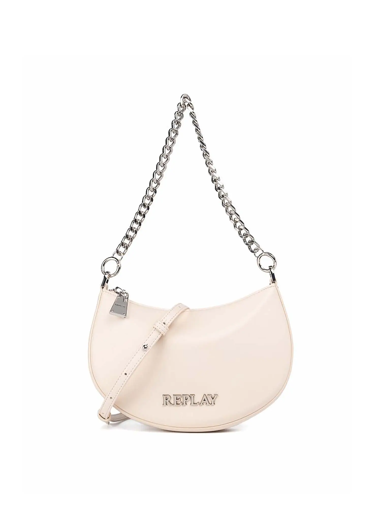 BORSA A SPALLA DONNA - REPLAY - FW3704.001.A0015 - BIANCO, UNICA