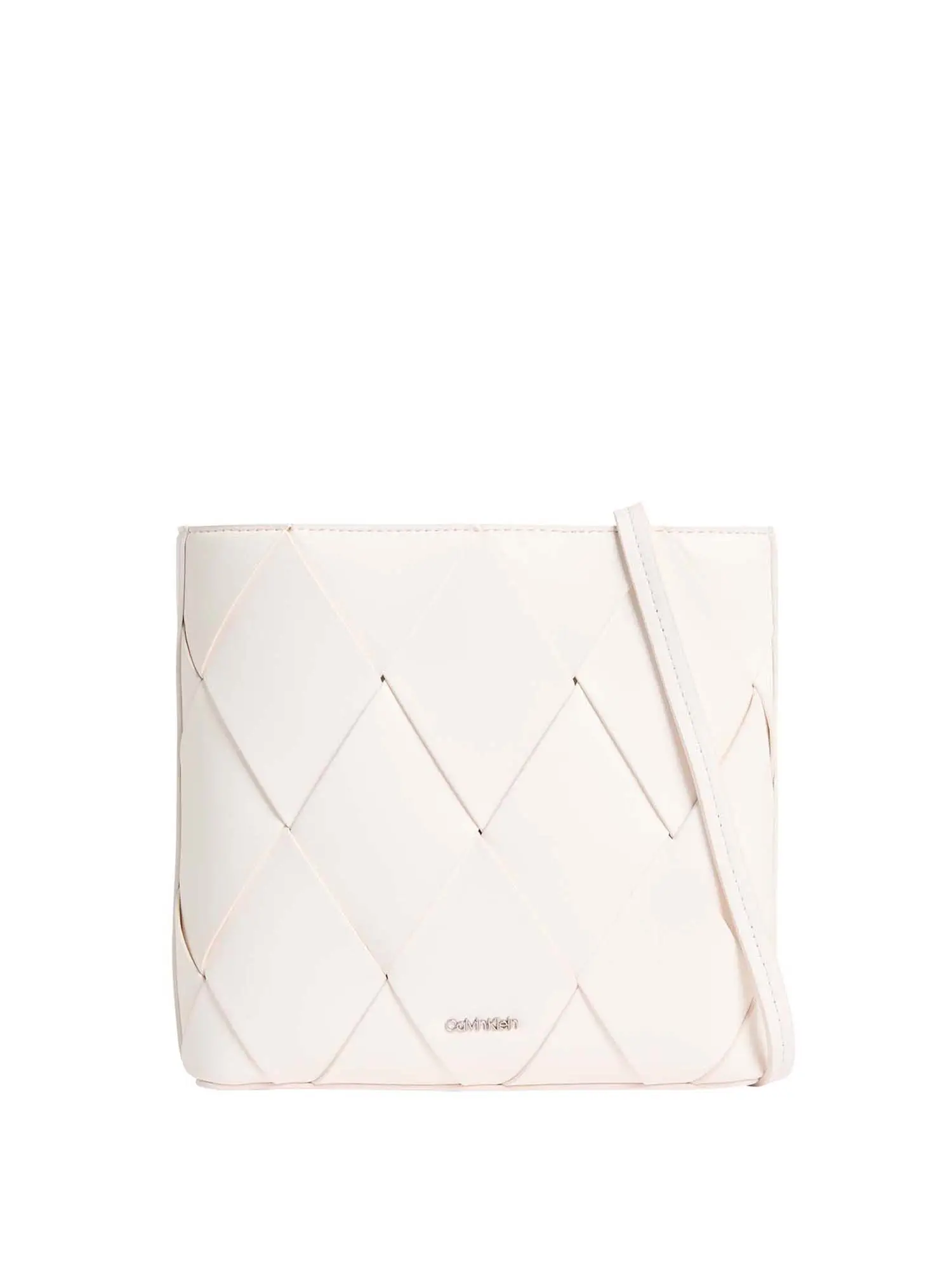 TRACOLLA DONNA - CALVIN KLEIN - K60K612991 - BIANCO, UNICA