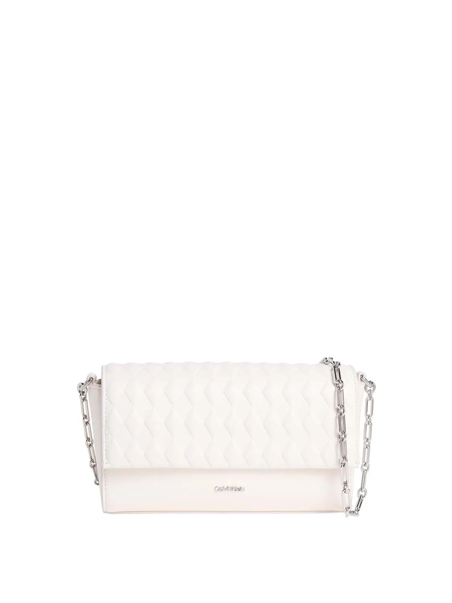 TRACOLLA DONNA - CALVIN KLEIN - K60K612995 - BIANCO, UNICA
