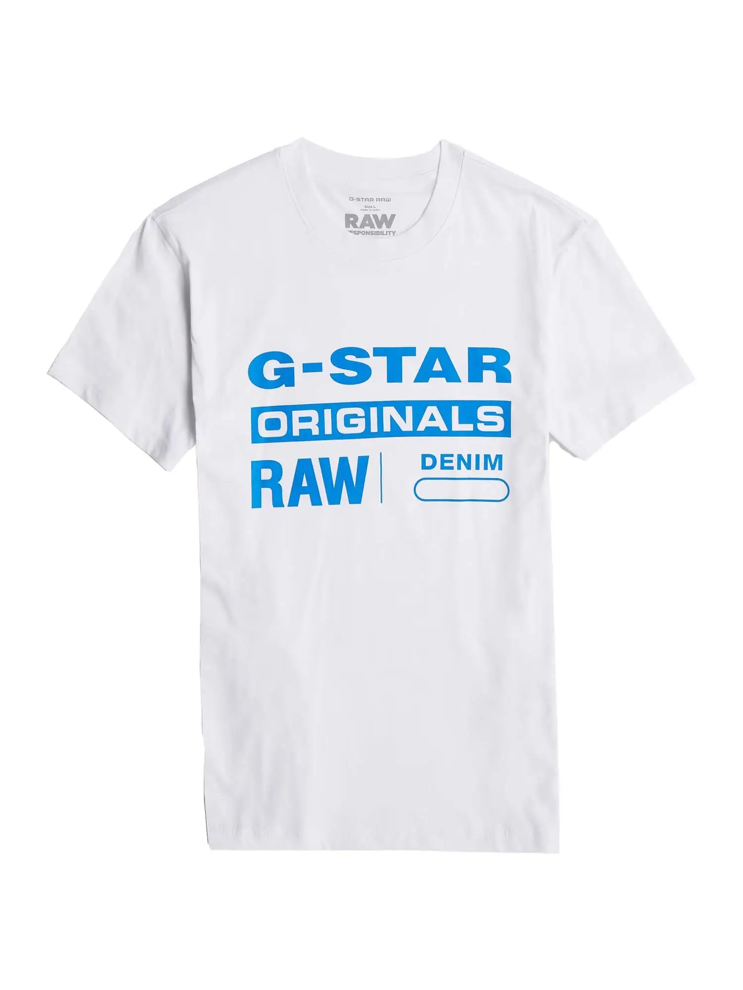 T-SHIRT UOMO - G-STAR - D25969-C506 - BIANCO, XL