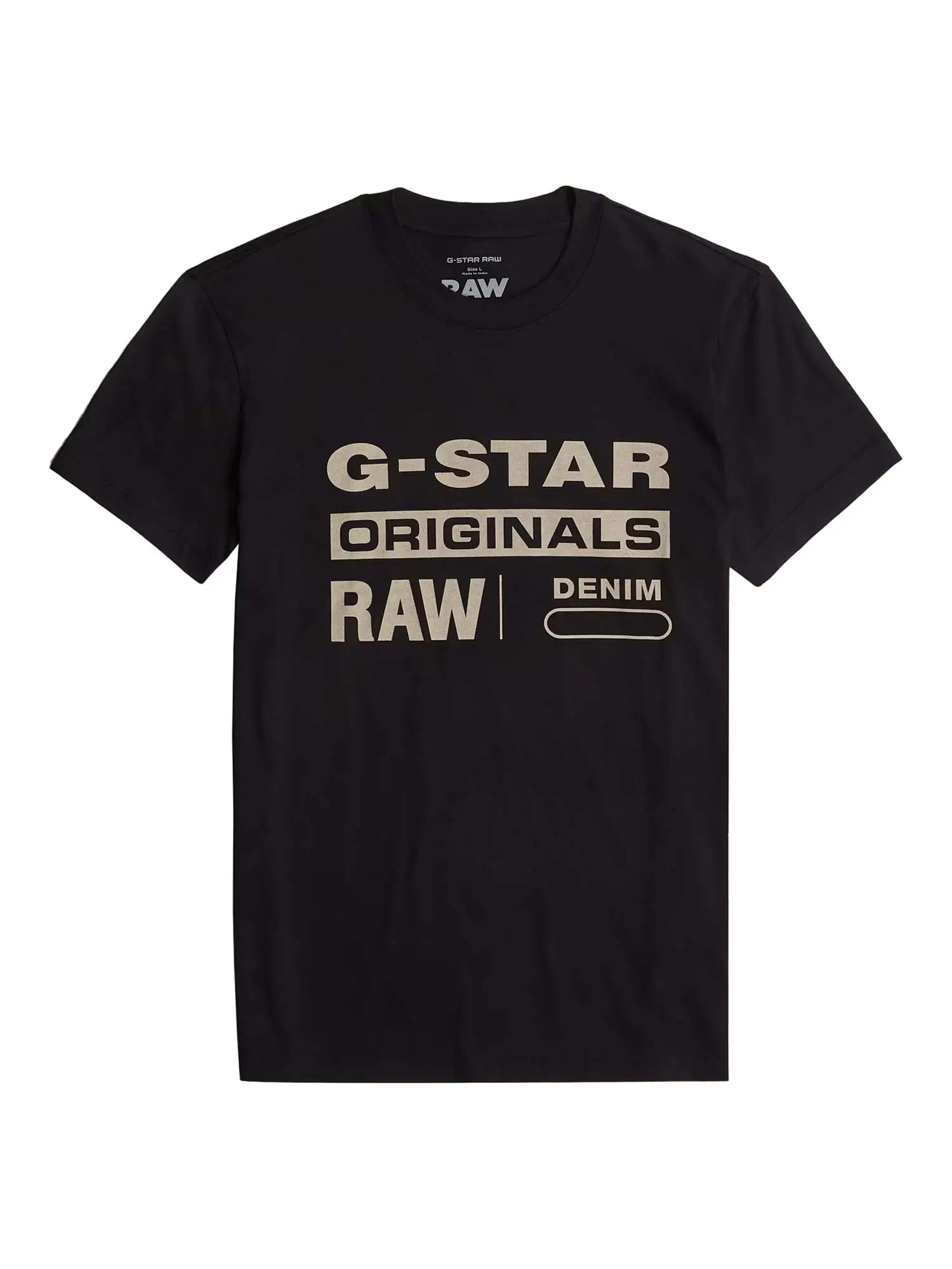 T-SHIRT UOMO - G-STAR - D25969-C506 - NERO, XL