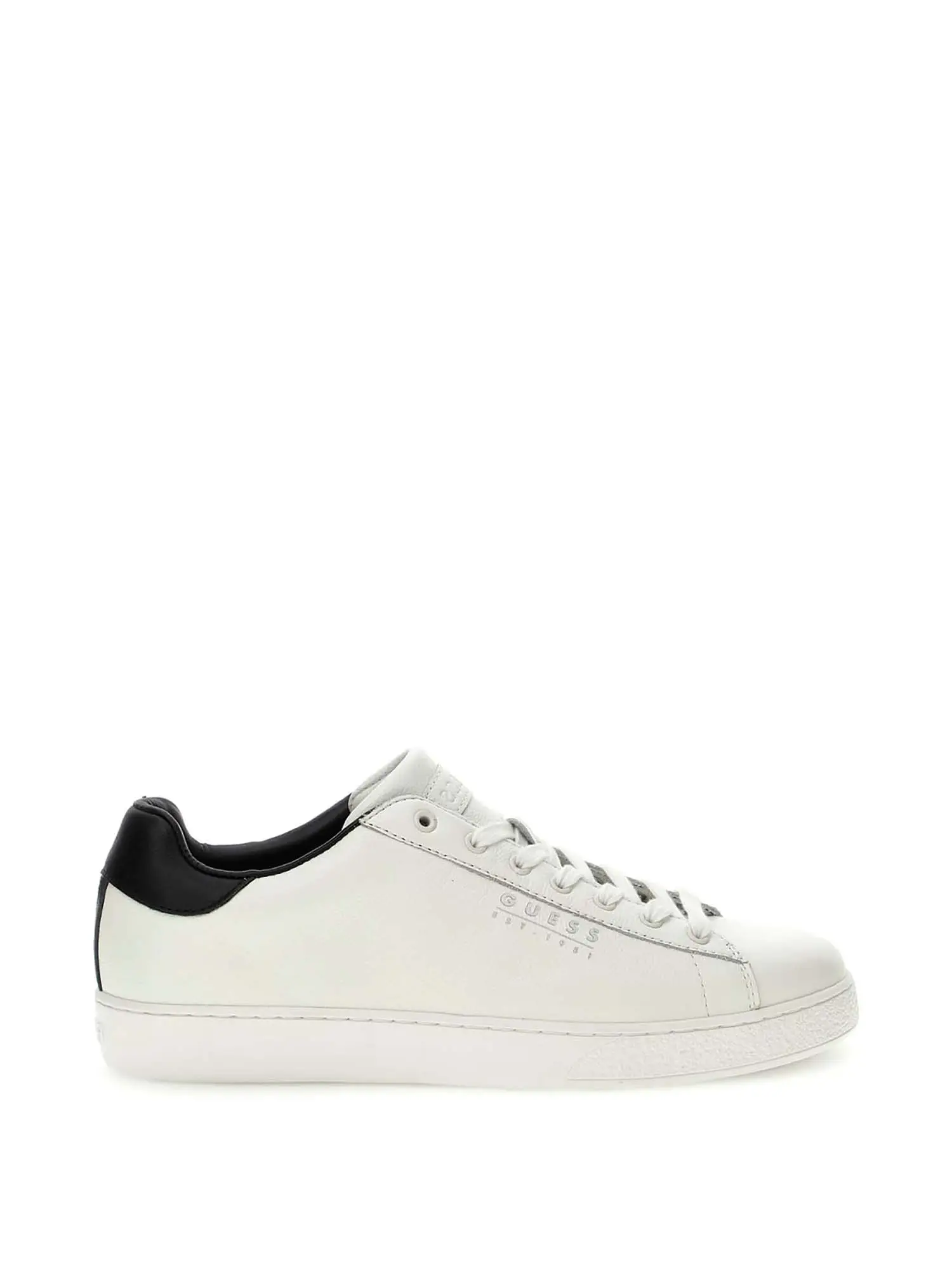 SNEAKERS UOMO - GUESS - FMTNOL FAB12 - BIANCO/NERO, 42