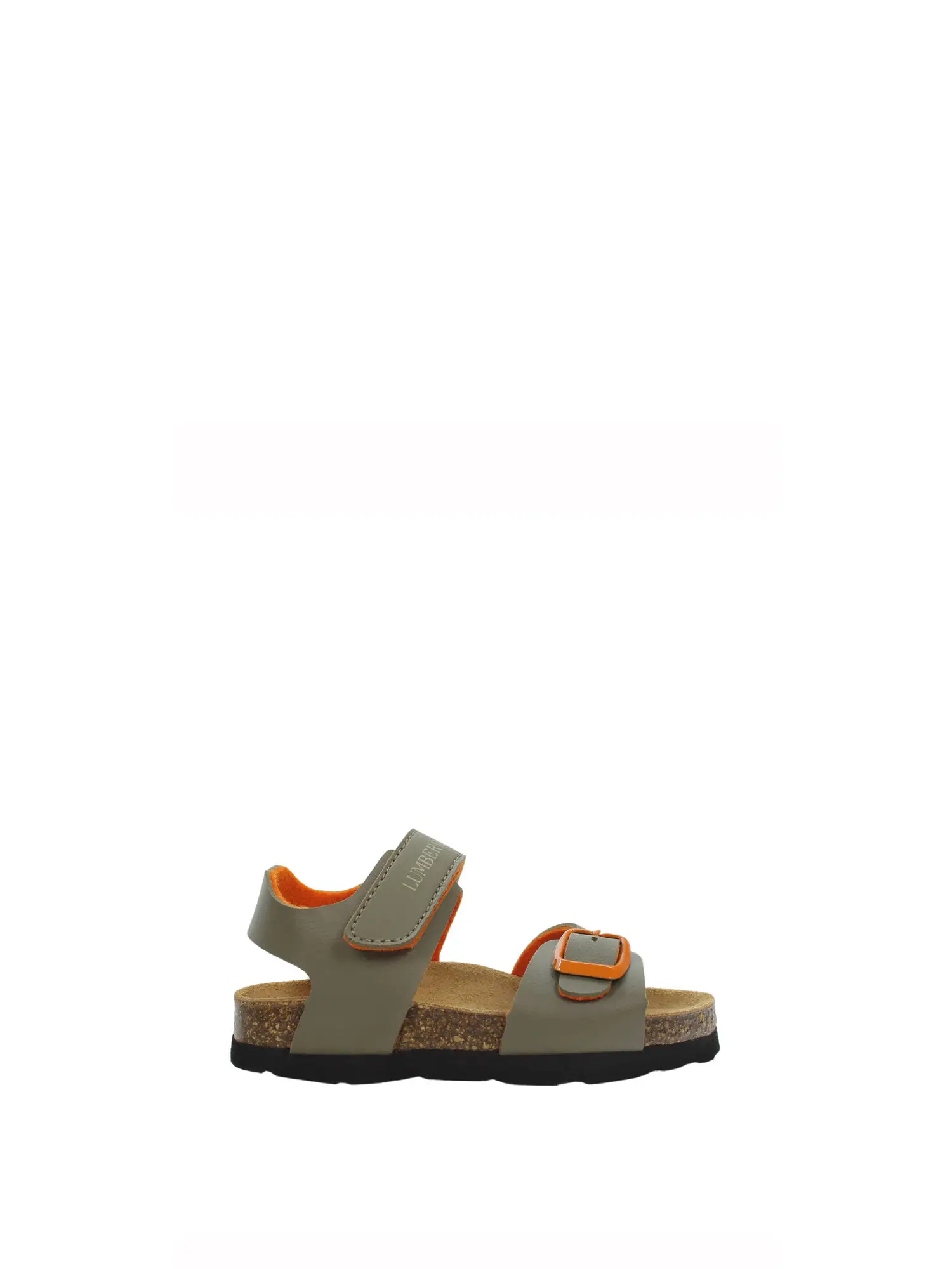 SANDALO BAMBINO - LUMBERJACK - SBE1606-016 S01 - MILITARE/ARANCIO, 22
